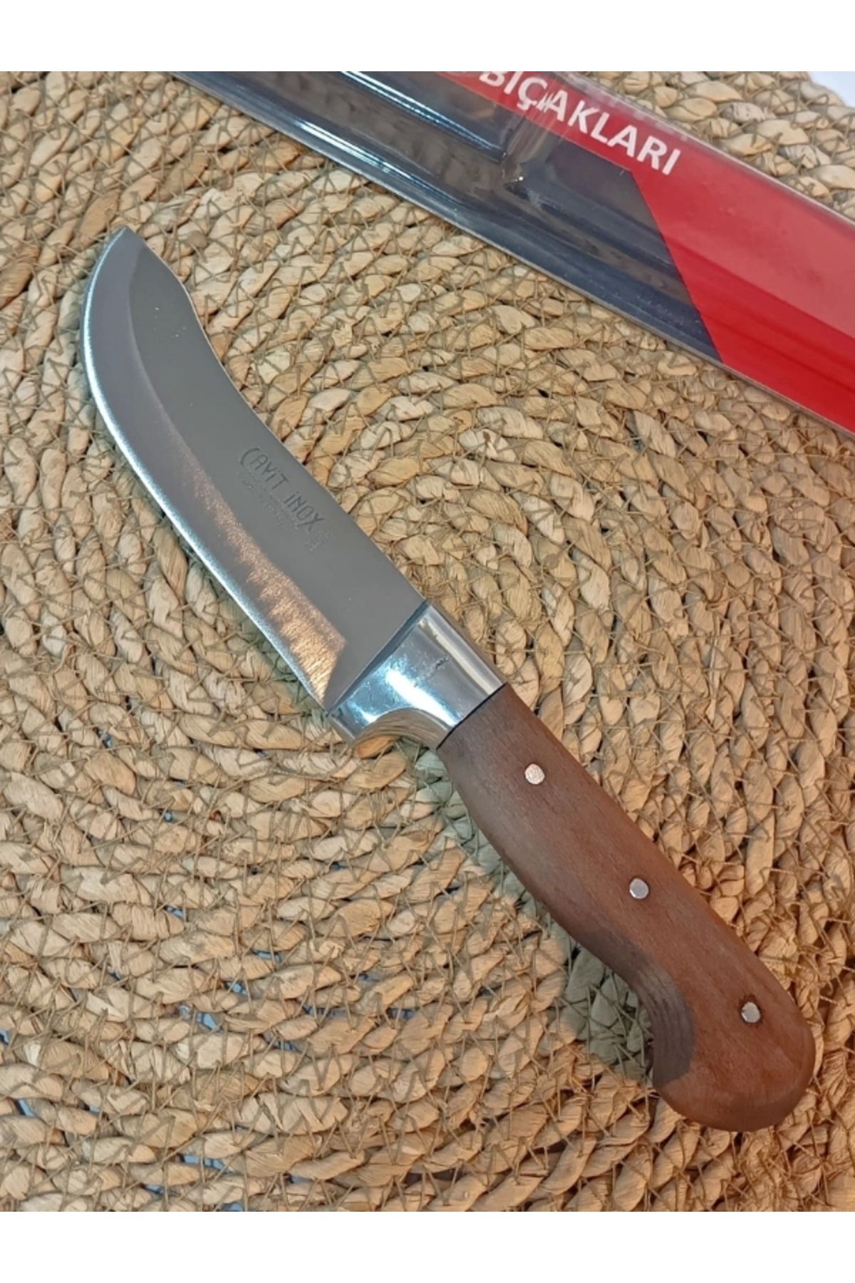 Sürmene Cavit İnox Kasap Bıçağı Et Yüzme 23,5 Cm