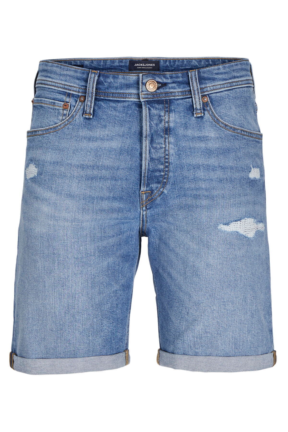شلوارک مردانه راسته فاق نرمال | جک اند جونز Jack & Jones 12269612 - تصویر 5