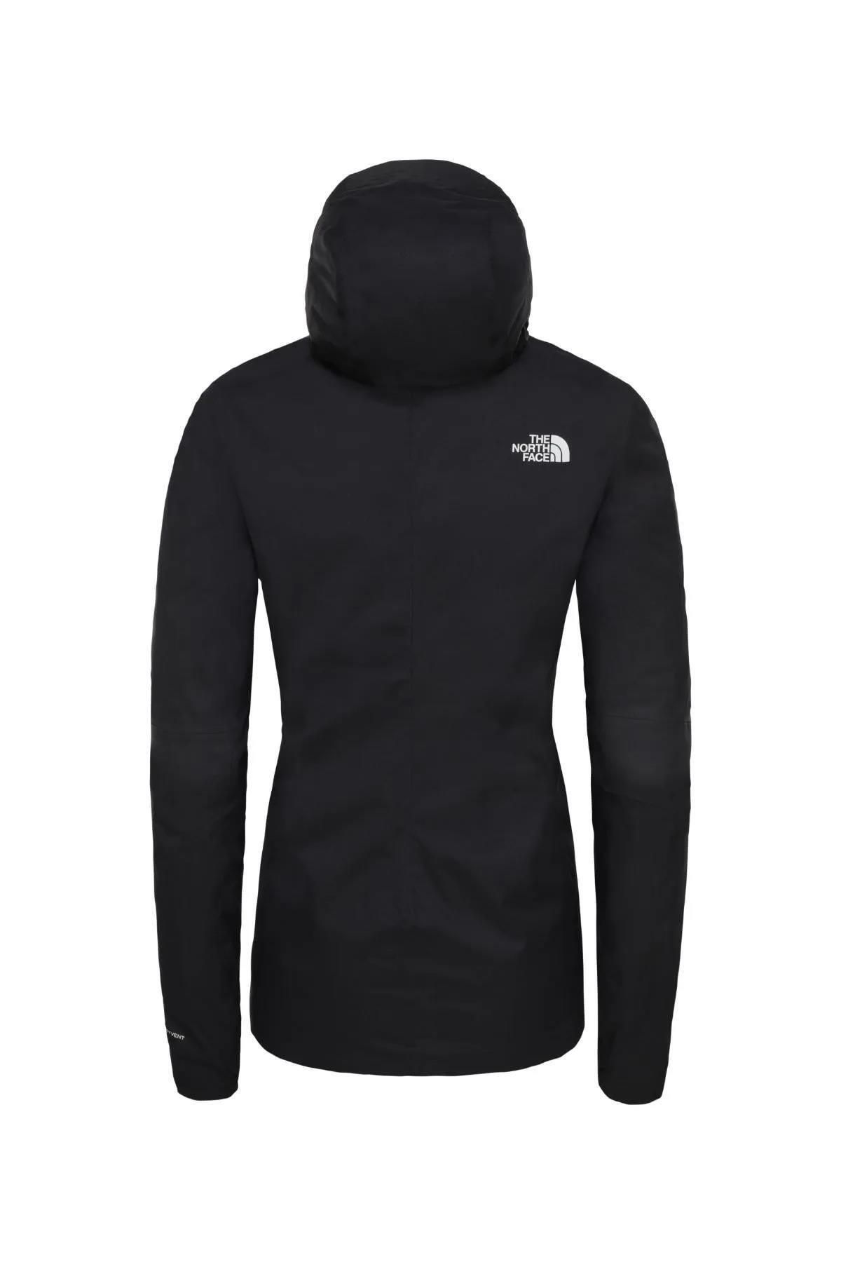 بارانی و بادگیر ورزشی مشکی زنانه کوشش عایق بندی شده در فضای باز سیاه The North Face