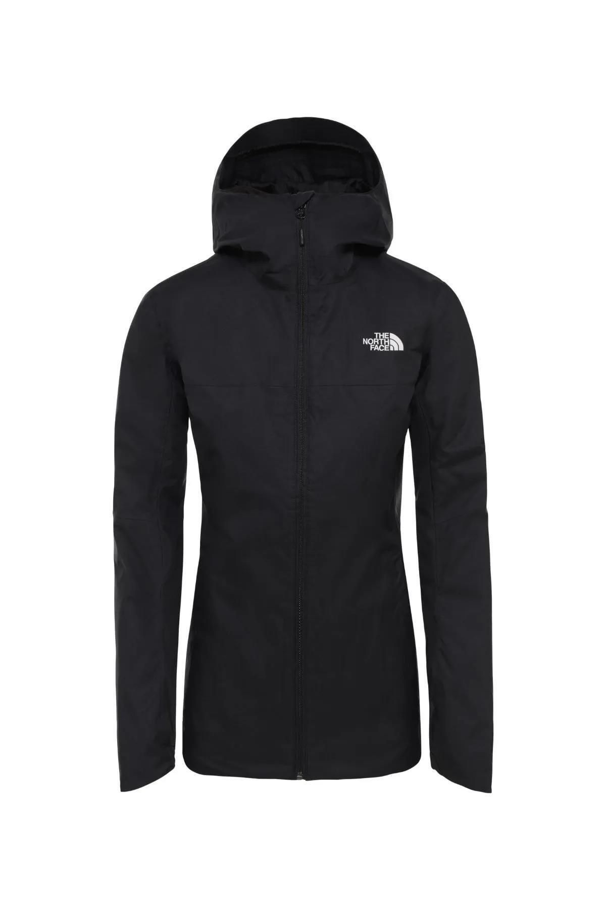 بارانی و بادگیر ورزشی مشکی زنانه کوشش عایق بندی شده در فضای باز سیاه The North Face