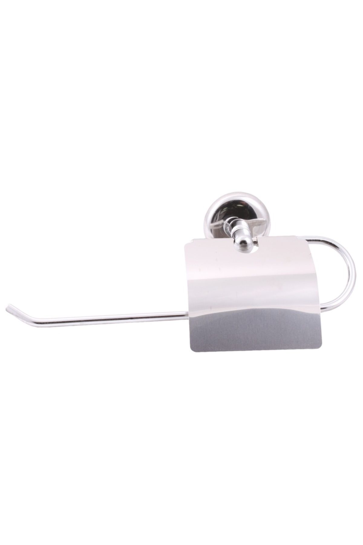 flores Suport Lung Din Metal, Cu Capac, Pentru Rola Prosop / Hartie, 290 Mm - One Size