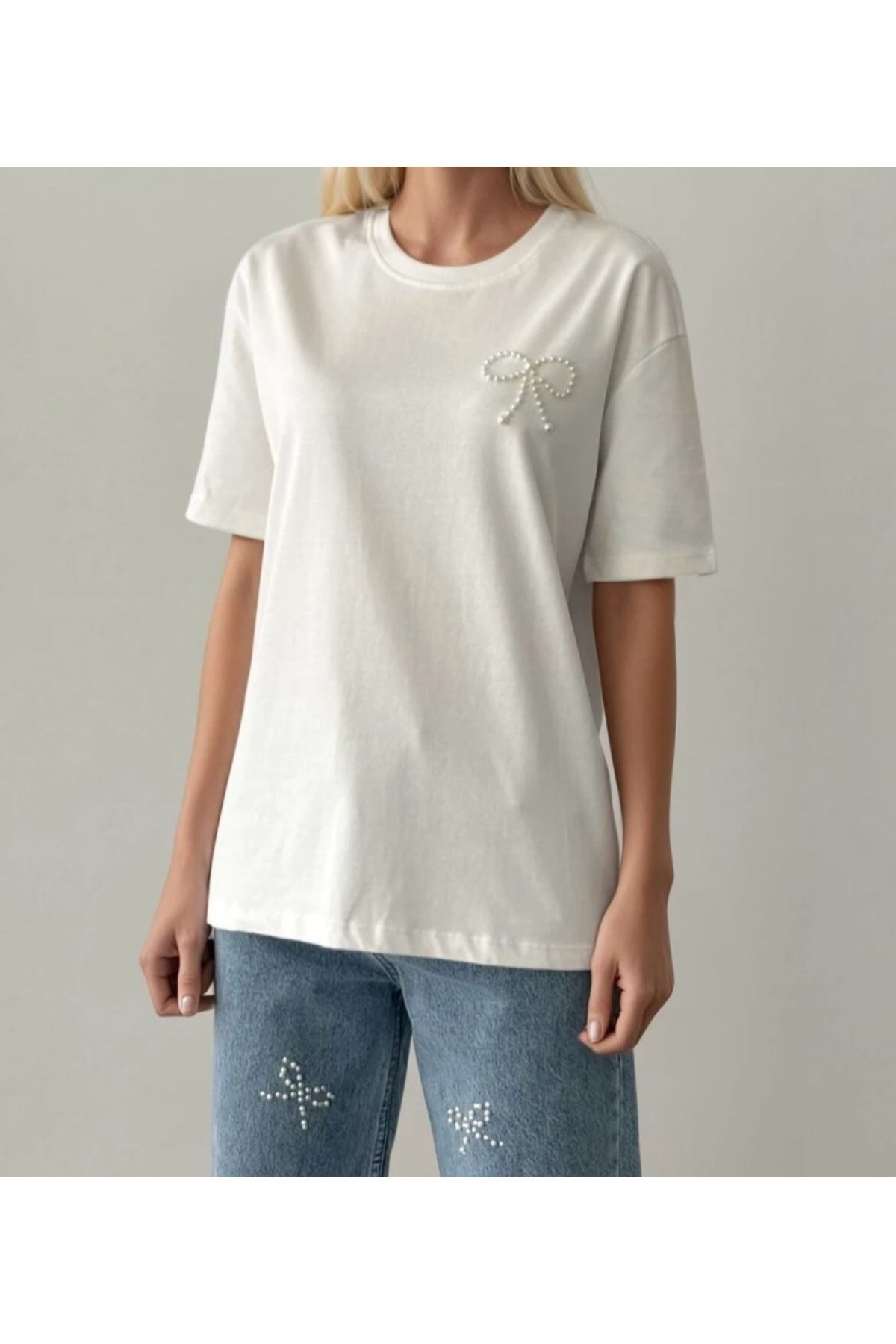 Vinna Club Vinnaclub İşlemeli Duru t-shirt