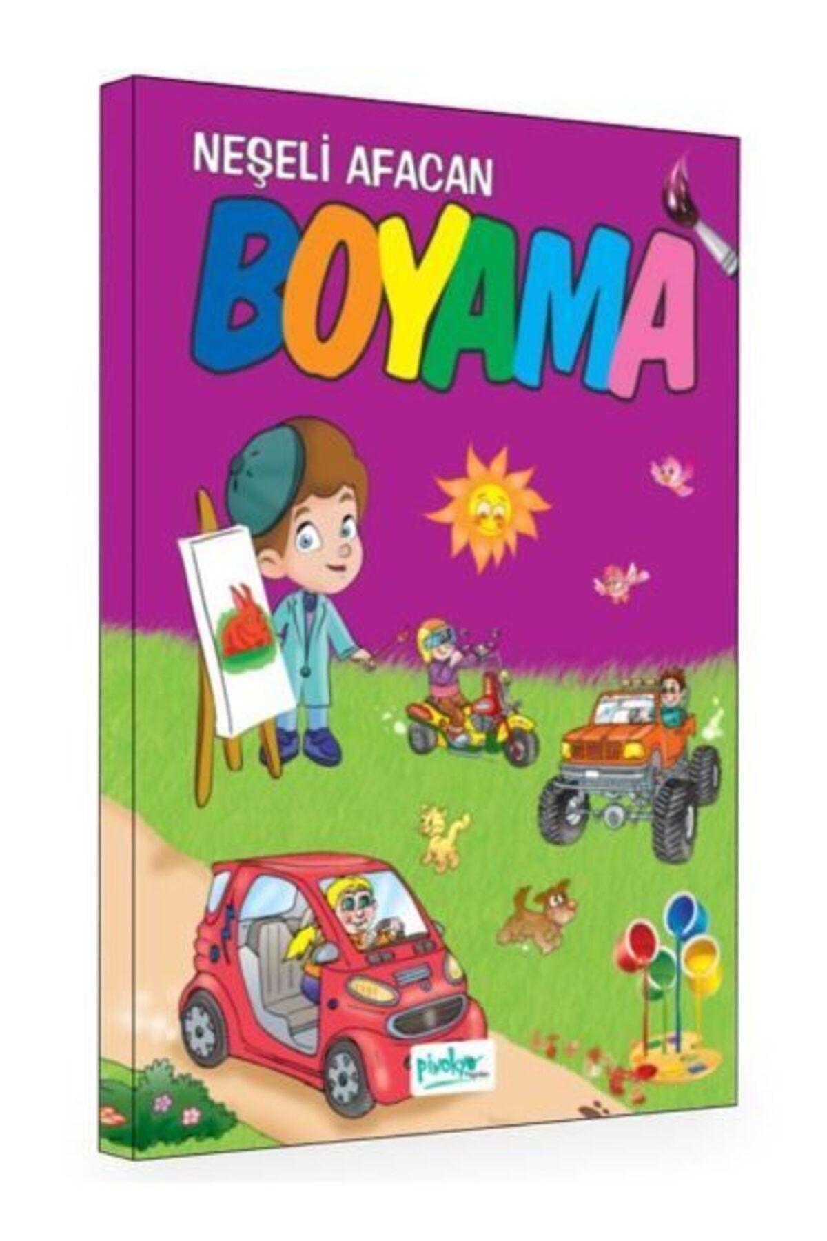 Destek Yayınları Neşeli Afacan Boyama