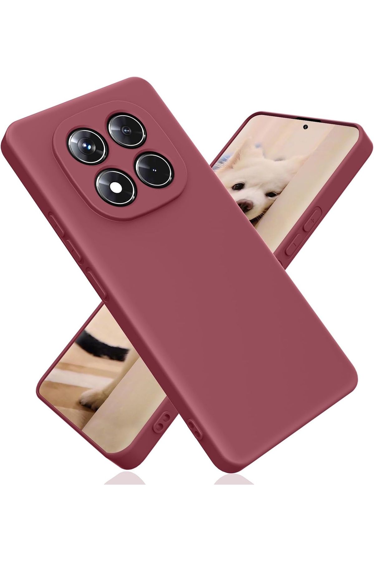 m.tk moveteck Xiaomi Redmi Note 14 Pro 4g Kılıf Lansman Kamera Korumalı içi Kadife Yumuşak Renkli Silikon Mat His
