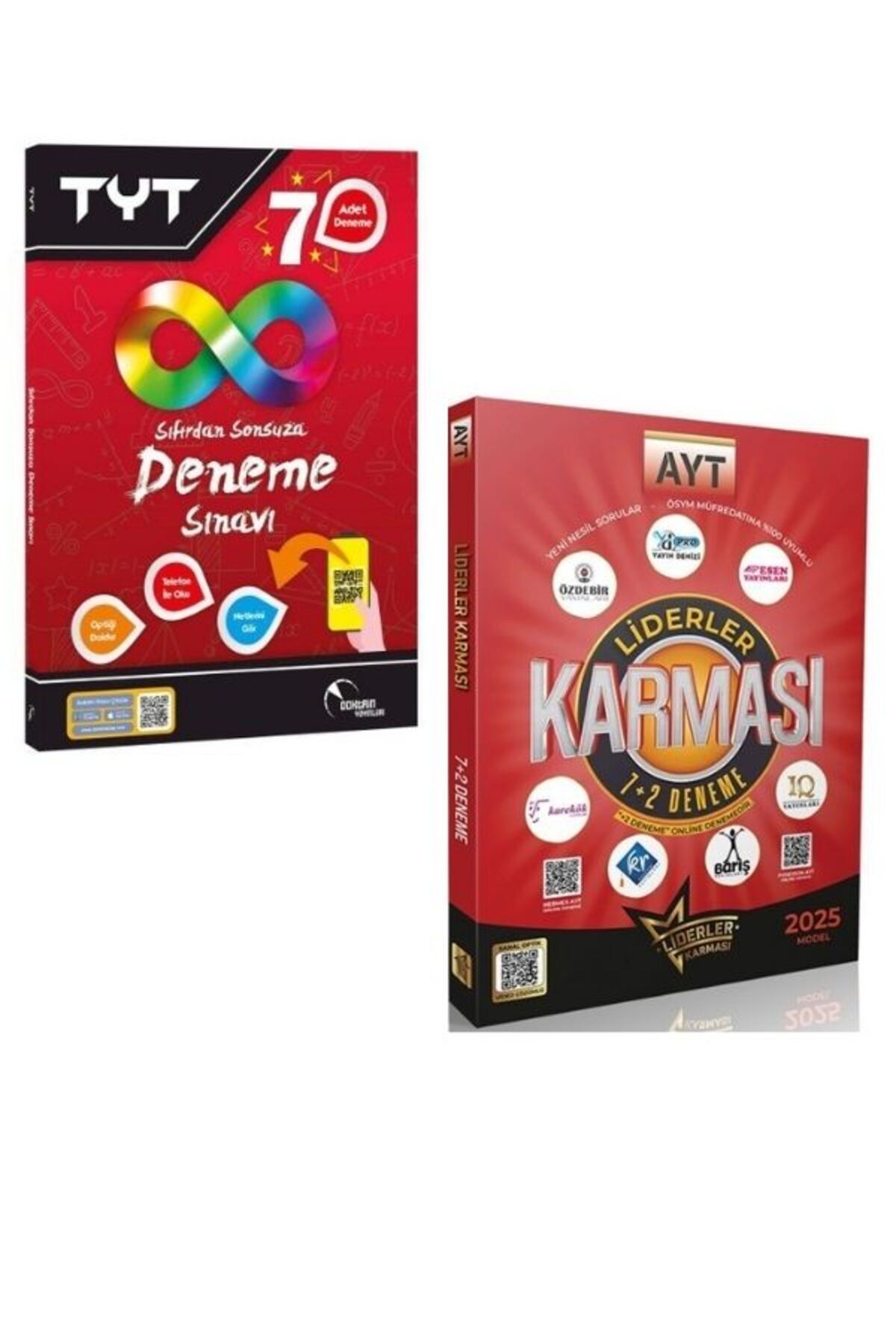 Doktrin Yayınları Liderler Karması AYT ve Sıfırdan Sonsuza TYT 7 li Denemeler (2 Kitap)