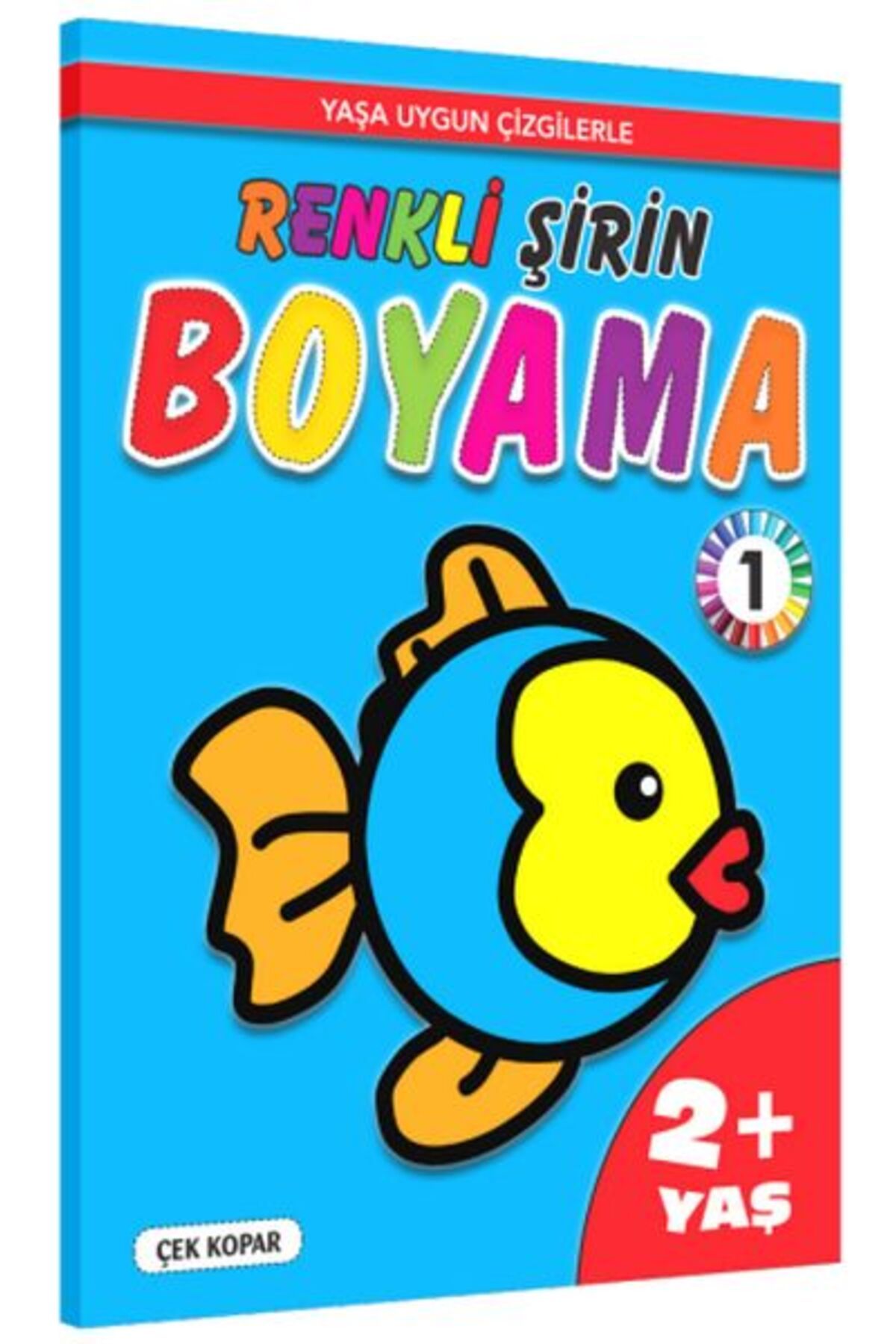 Destek Yayınları Renkli Şirin Boyama 1 2Yaş
