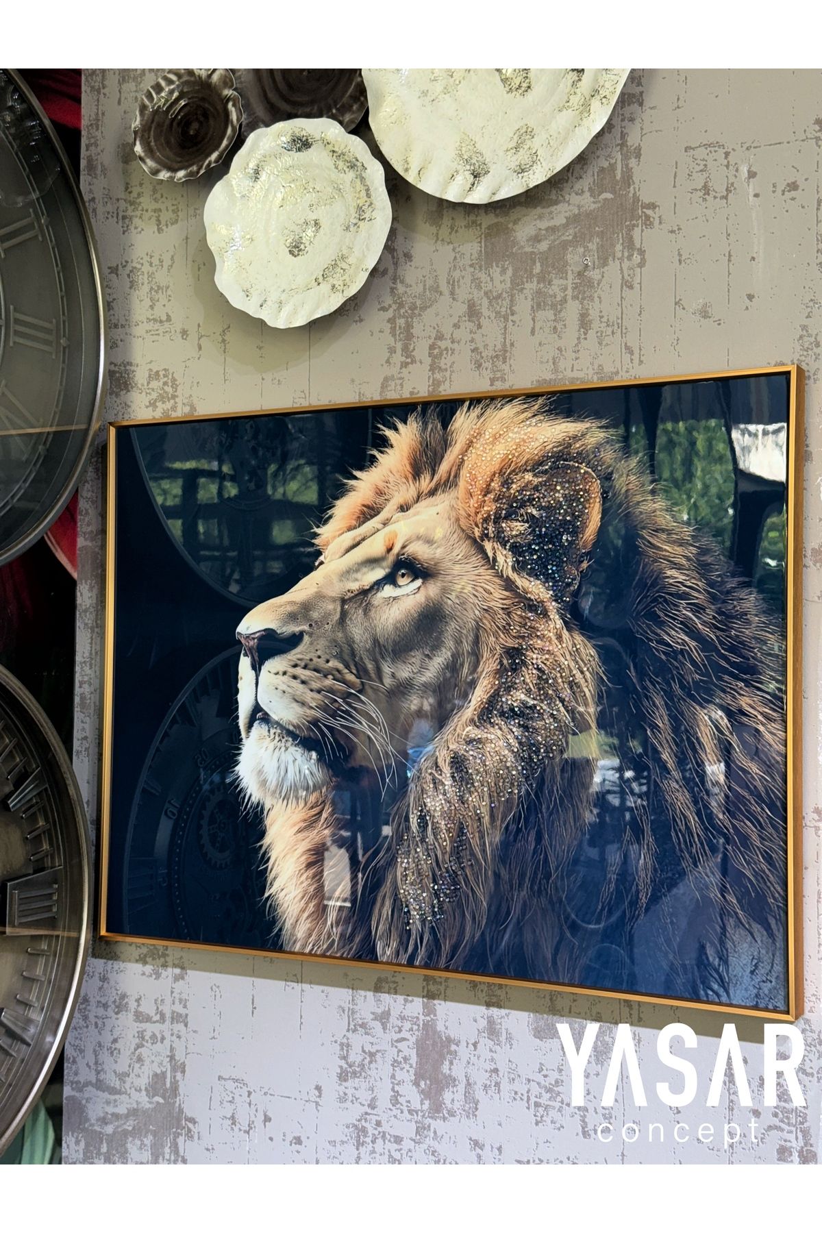 YSR CONCEPT Kingmane Aslan Reçine Tablo