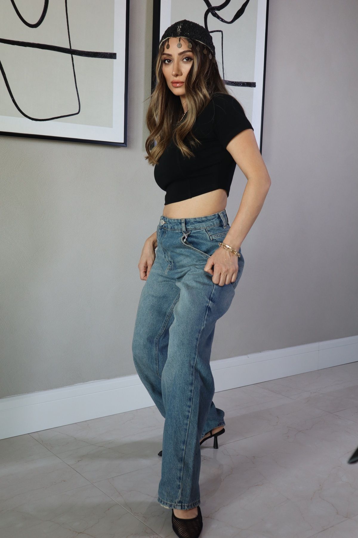 Butik Uzun mom jean