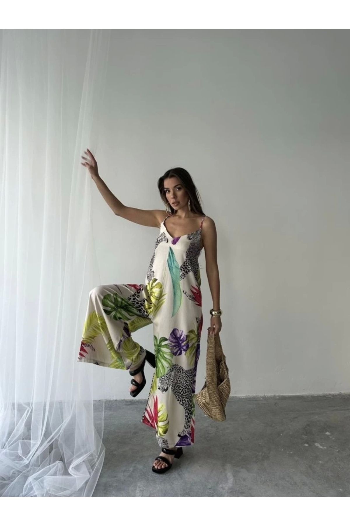 Butik Baskılı Tulum