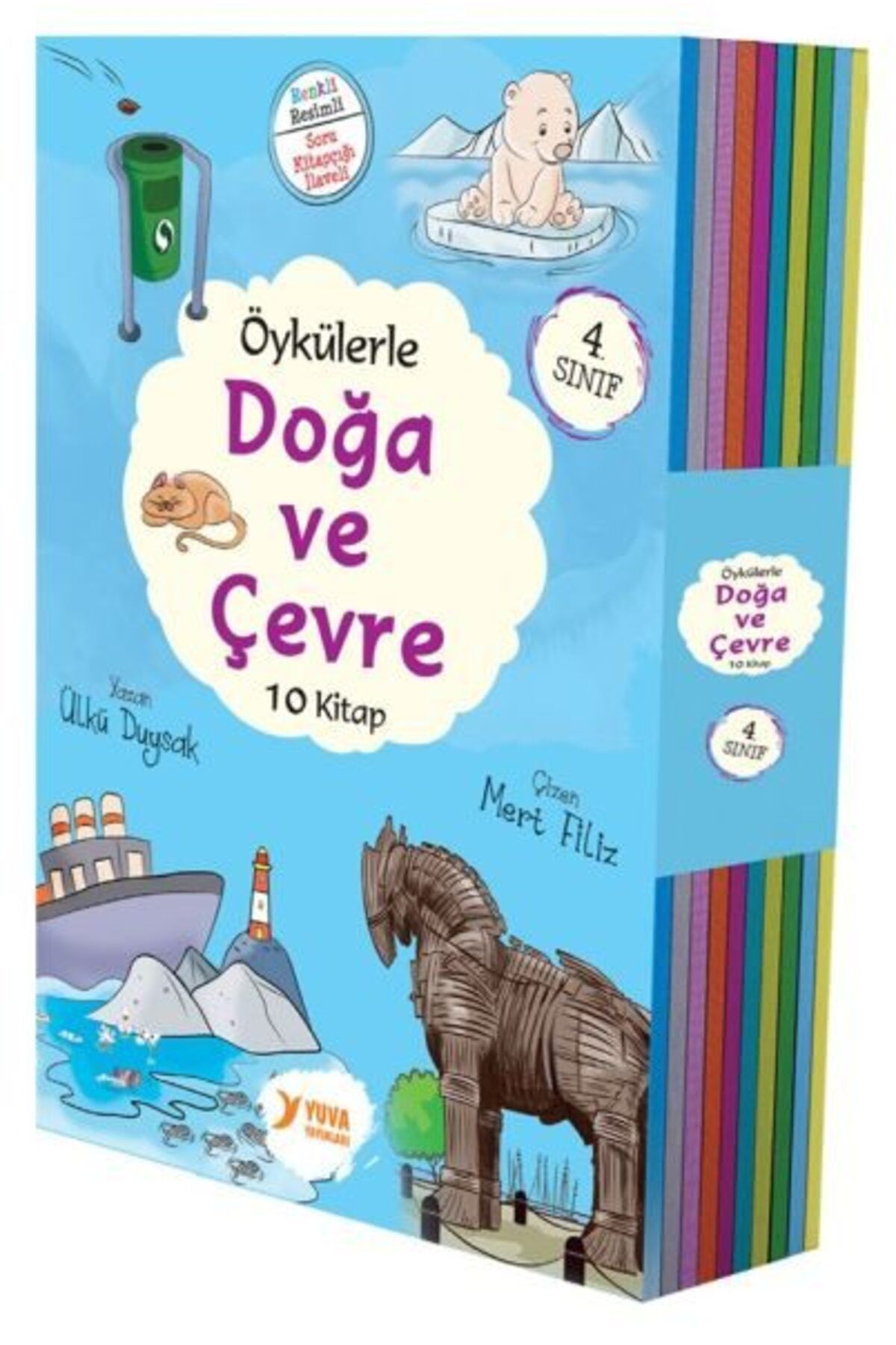 Destek Yayınları 4 Sınıf Doğa ve Çevre Serisi 10 Kitaplık Set