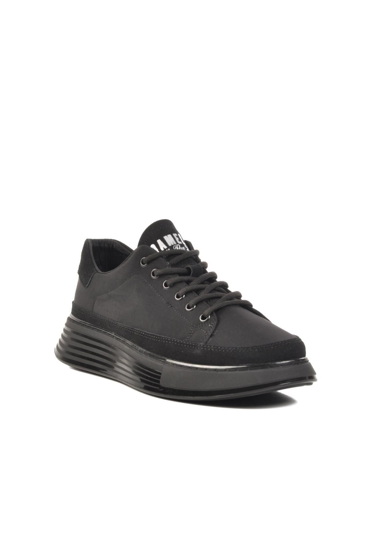 GAMELU Monster Siyah Erkek Sneaker