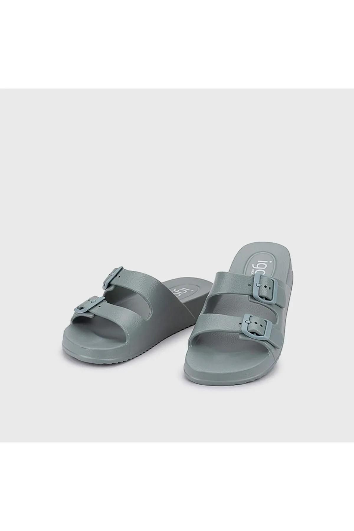 دمپایی سبز زنانه S10318 Slipper Green اورجینال IGOR