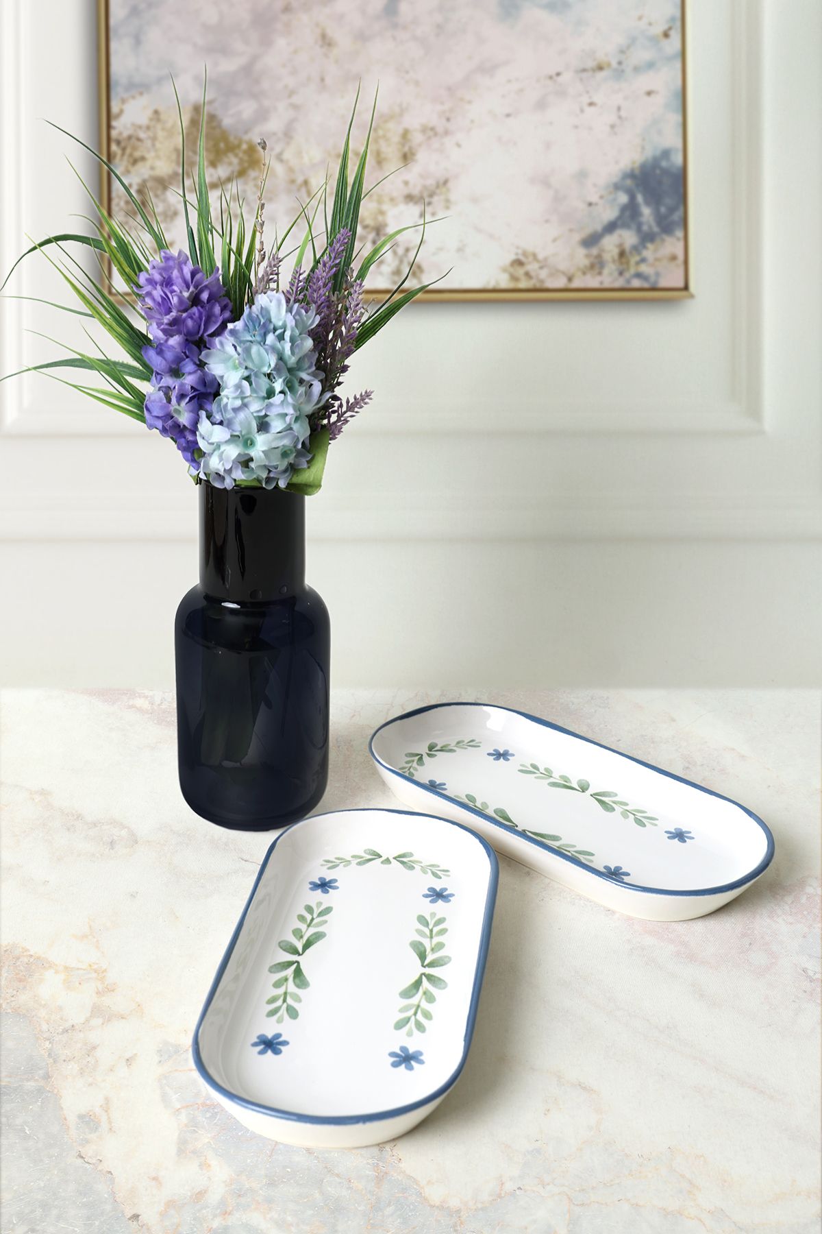 Keramika Daphne Noyan Kayık Tabak 26 Cm 2 Adet 22922