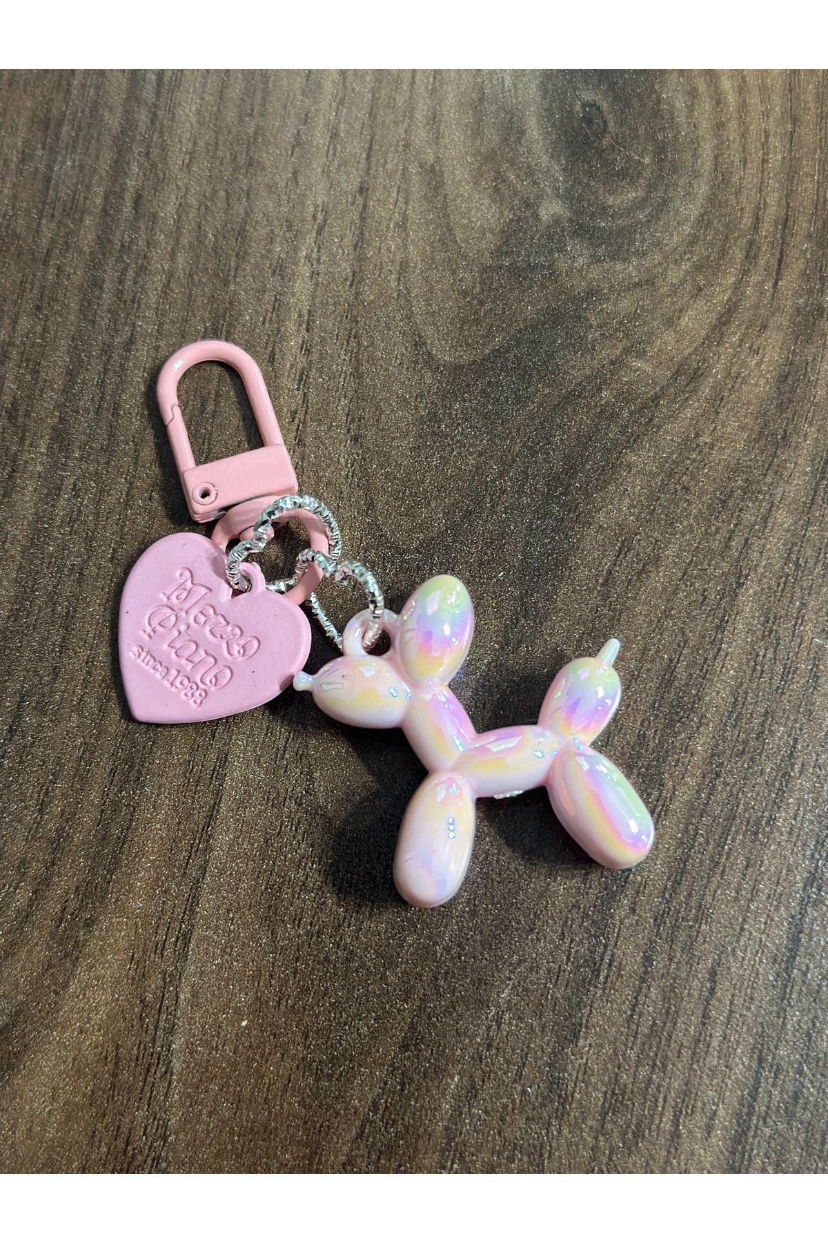 aysequlce balon köpek anahtarlık çanta süsü çanta charmı