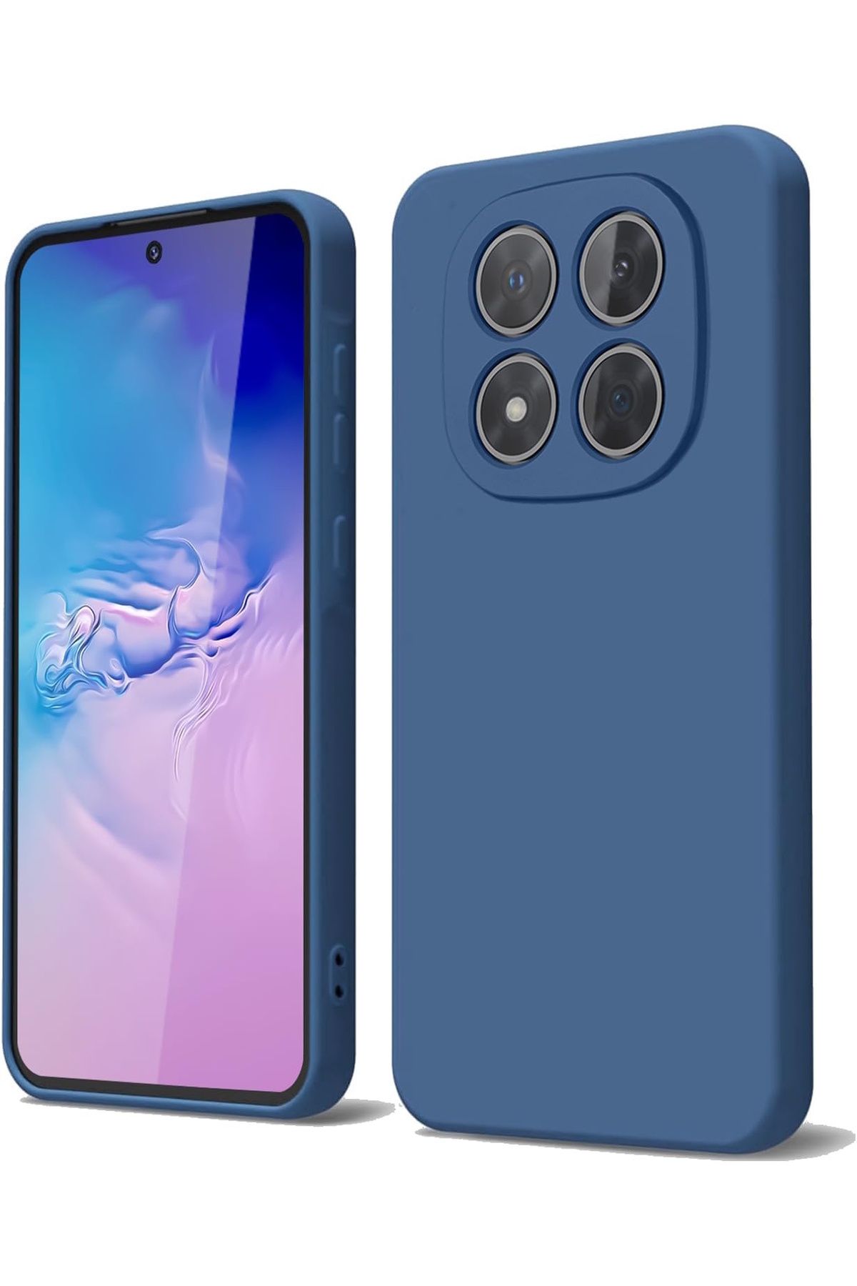 m.tk moveteck Xiaomi Redmi Note 14 Pro 4g Kılıf Lansman Kamera Korumalı içi Kadife Yumuşak Renkli Silikon Mat His
