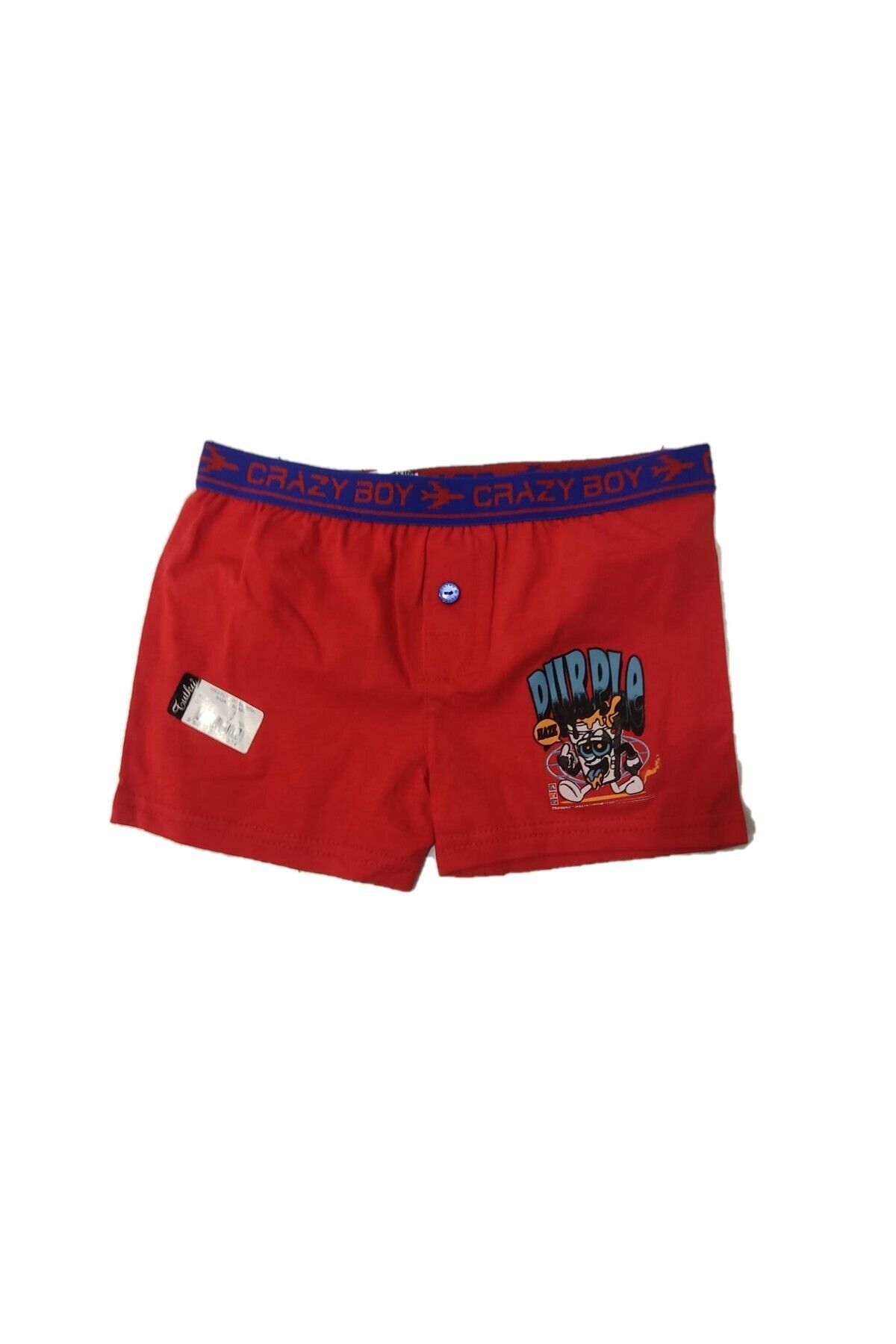 HOBY İÇ GİYİM Erkek Çocuk Boxer 6 Adet Karışık Renk