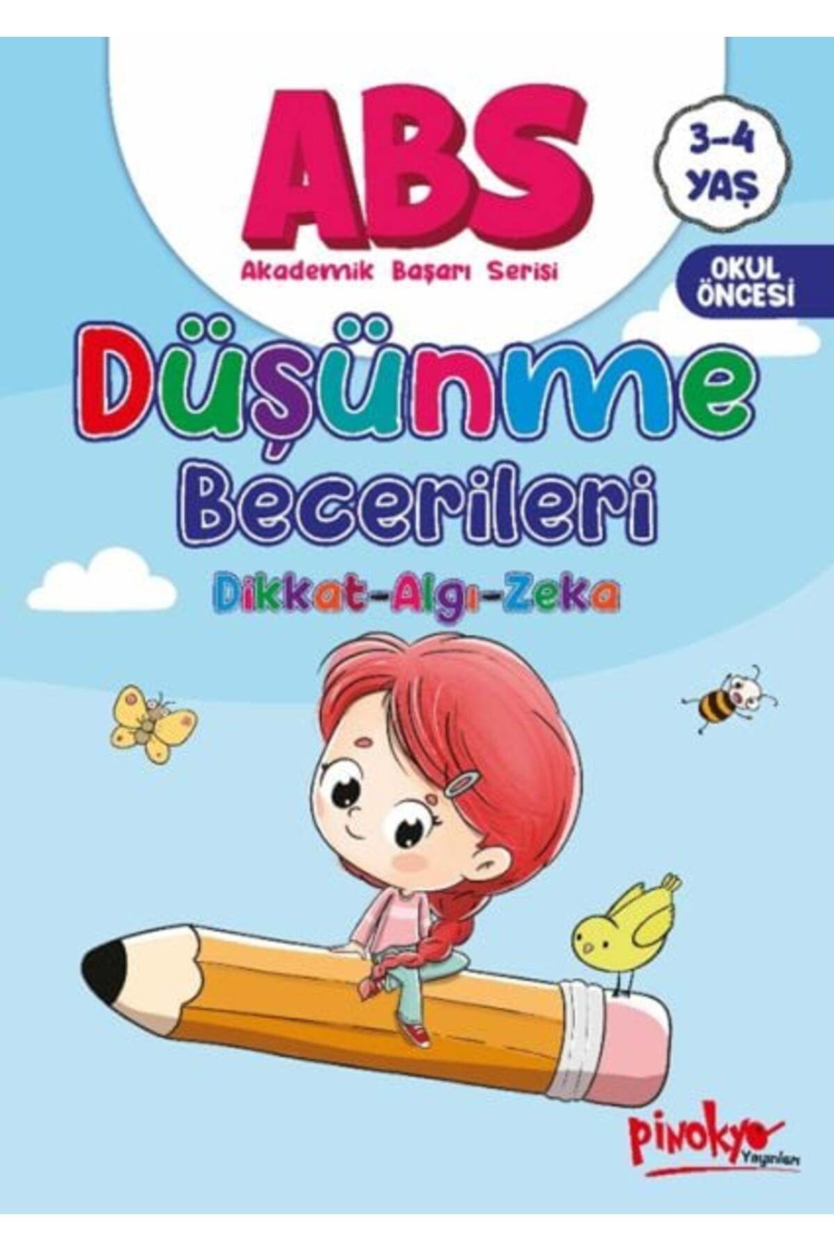 Destek Yayınları ABS 34 Yaş Düşünme Becerileri DikkatAlgıZeka