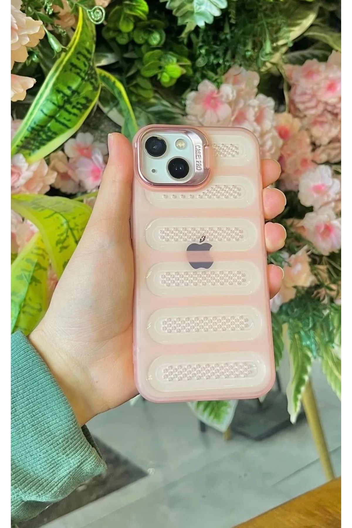 Seres CASE İphone 13/14/15 Uyumlu Kamere Korumalı Şık Dalgalı Kılıf