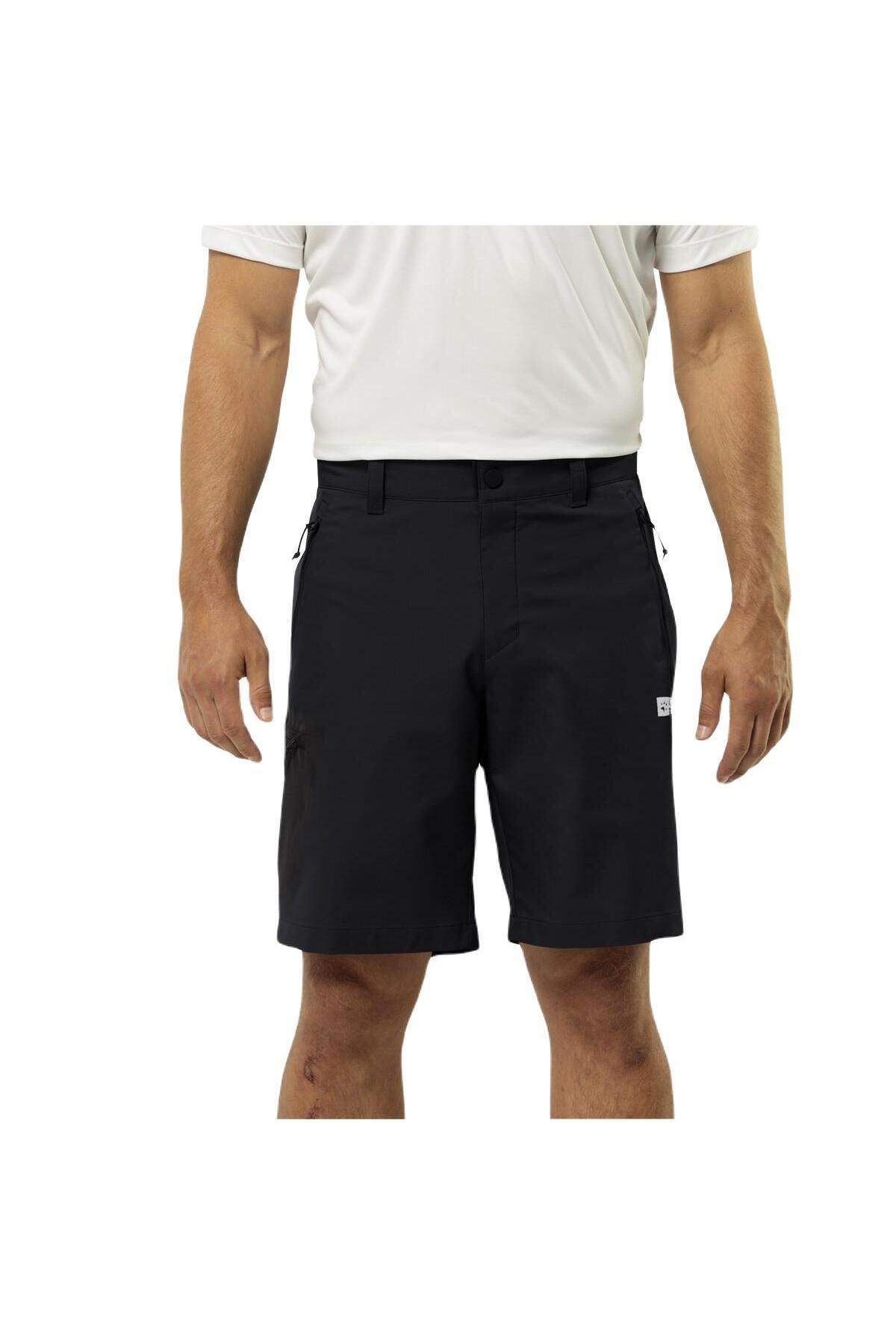 شورت ورزشی مردانه اکتیو ترک مدل M مشکی، کد ۱۵۰۳۷۹۲ جک ولف اسکین شورت ورزشی Jack Wolfskin