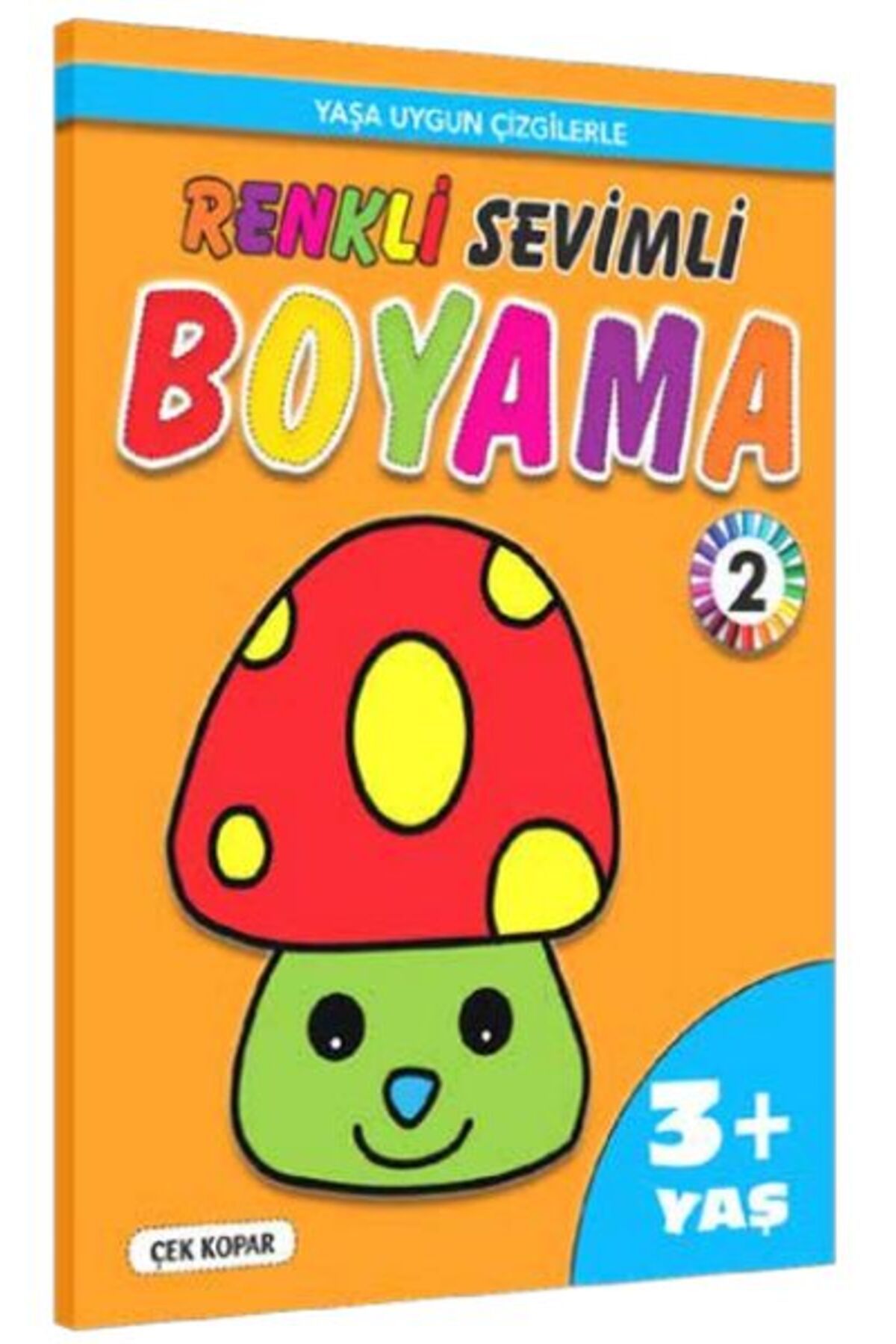 Destek Yayınları Renkli Sevimli Boyama 2 3Yaş