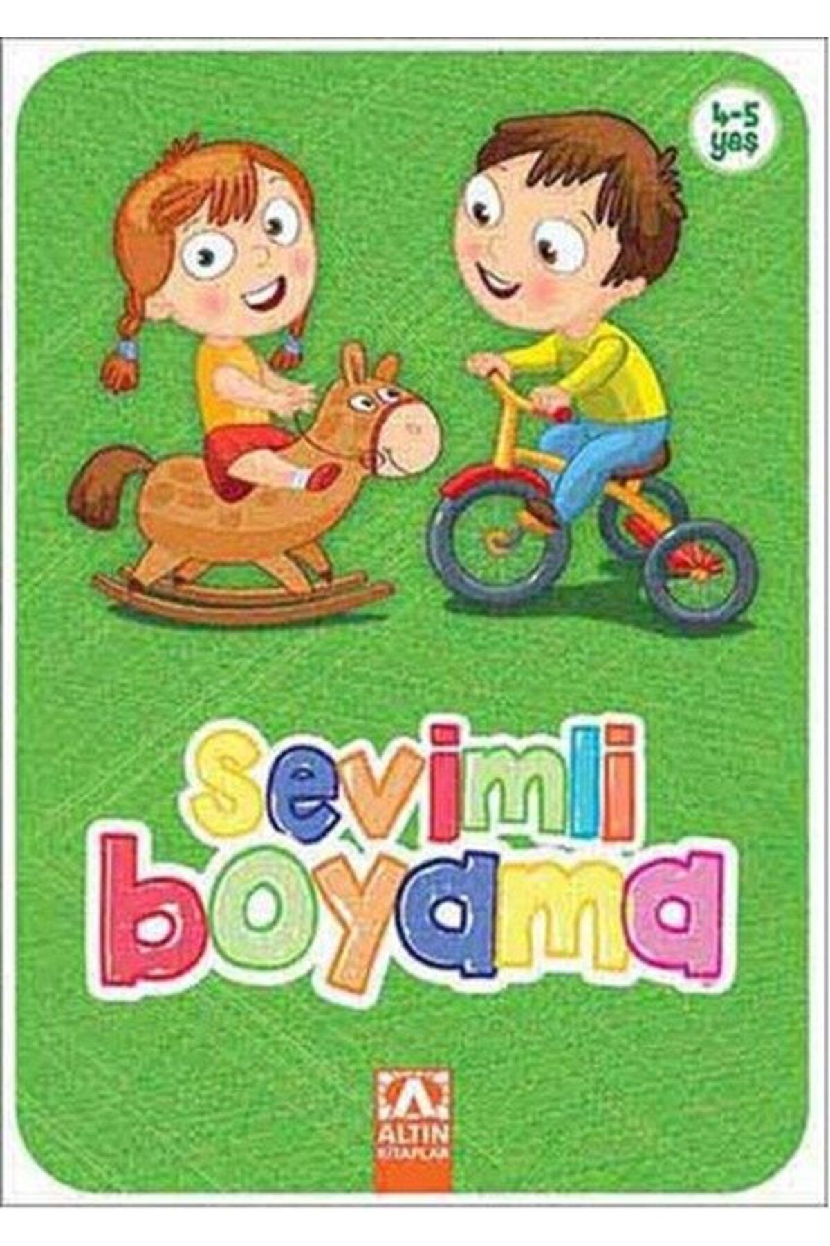 Destek Yayınları Sevimli Boyama Yeşil
