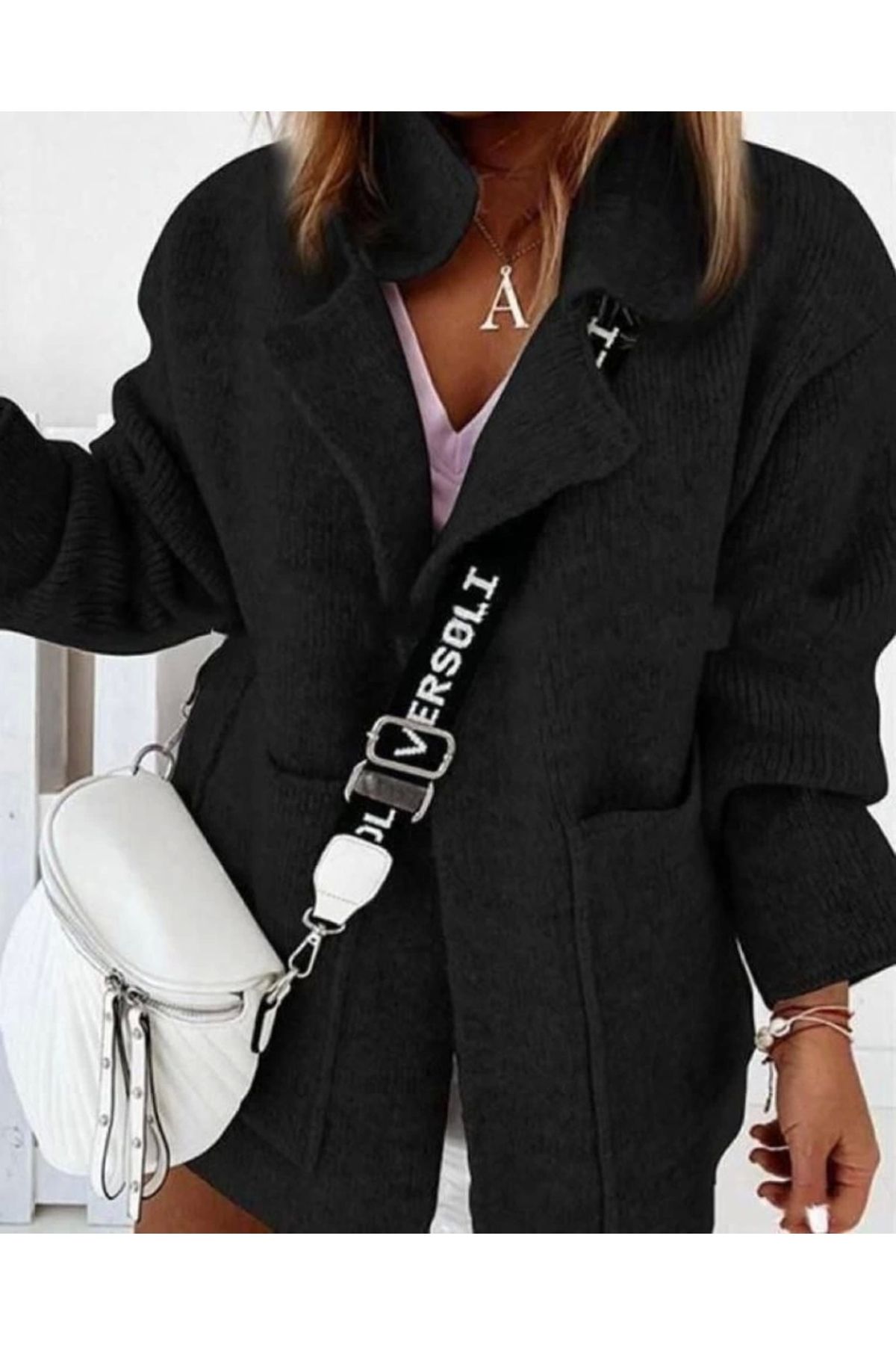 Butik Geniş Cep Tasarımlı Hırka