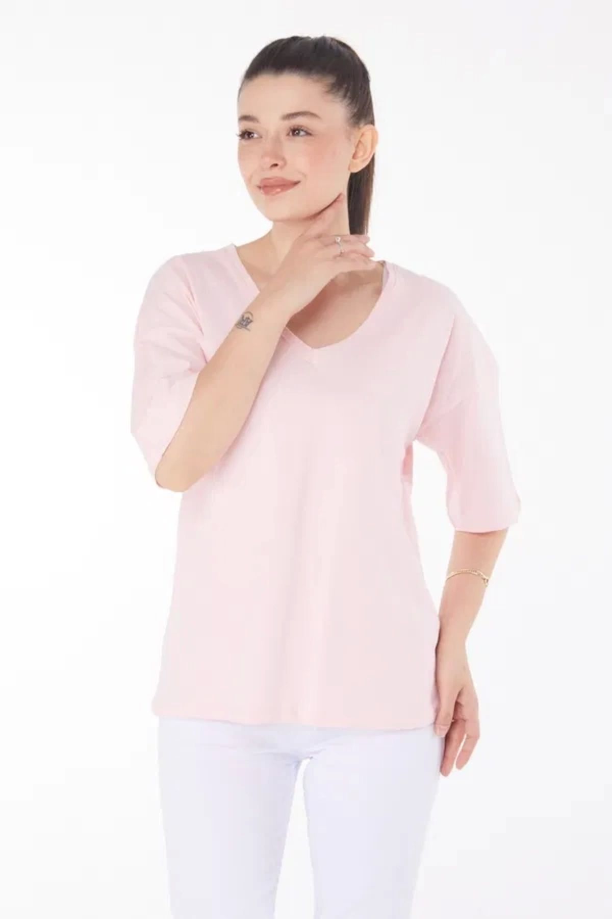 TB Terzi Bey T-Shirt Pembe