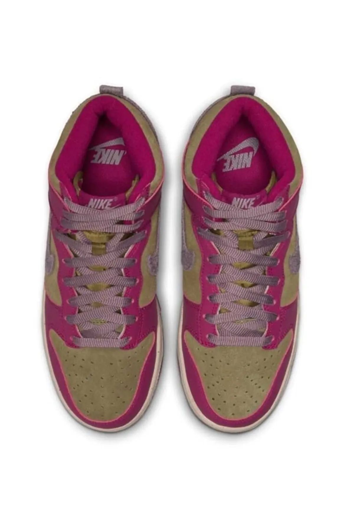 اسنیکر چند رنگ زنانه کفش های Dunk High FB1273 500 Nike