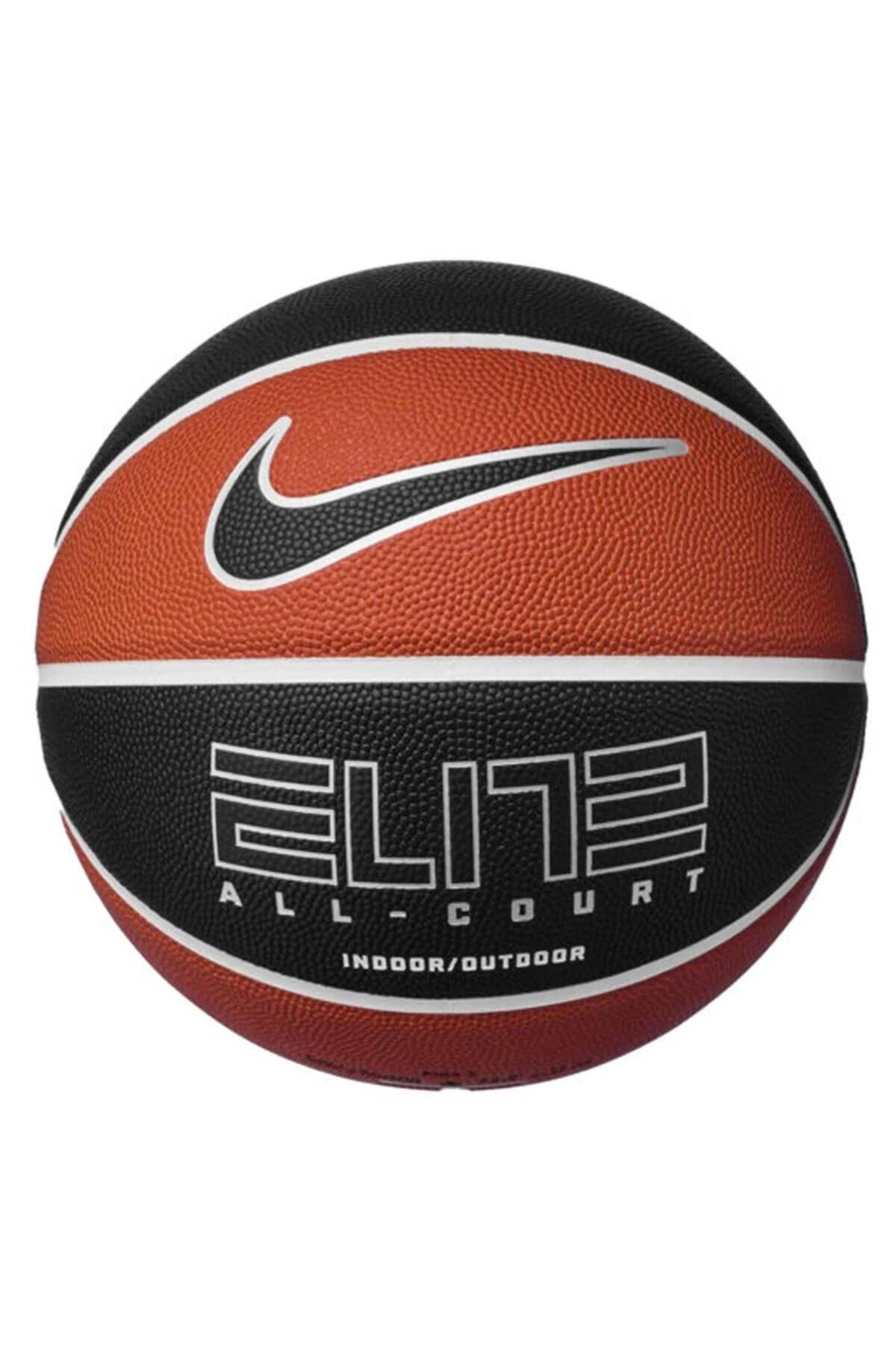 Nike N.100.4088.811.07 Elite All Court 8P 2.0 Deflated Unisex Basketbol Topu Kahverengi