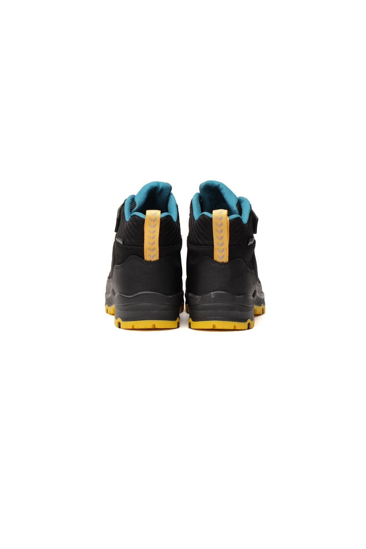 کفش های فضای باز مشکی دخترانه و پسرانه بچگانه چکمه بچه گانه ضد آب Luan Jr 900376 2594 hummel