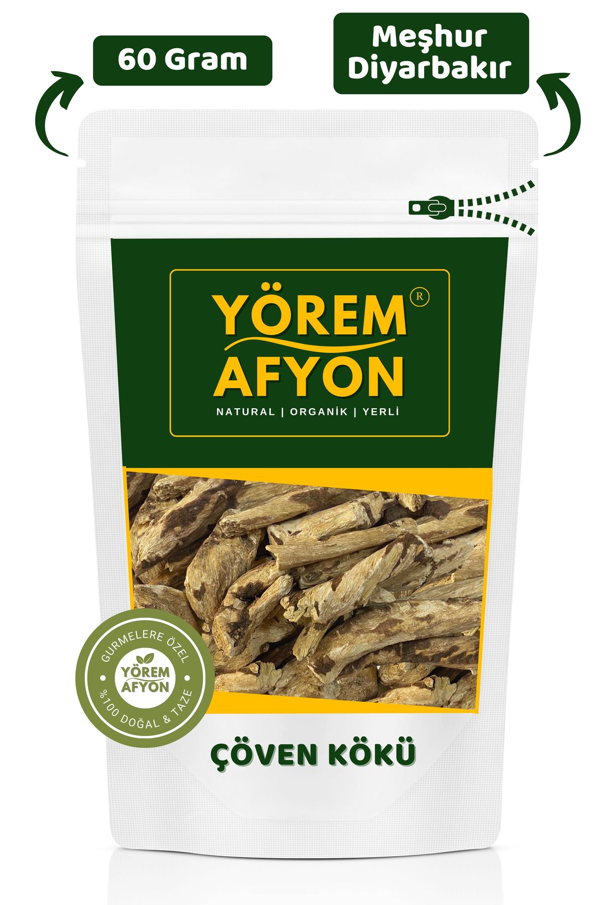 Gülçehre Meşhur Diyarbakır Yöresinden 2500 Rakım Hasadı Çöven Kökü, Helvacı Kökü {Gypsophila Flower} | 60Gr.