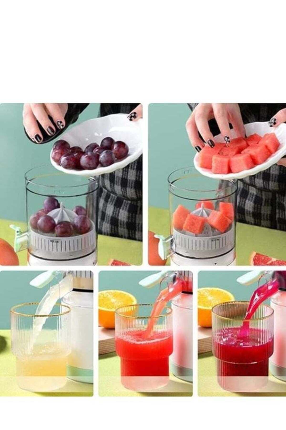 Denx-Orange And Fruit Juicer With An Easy-To-Use Portable Design 4