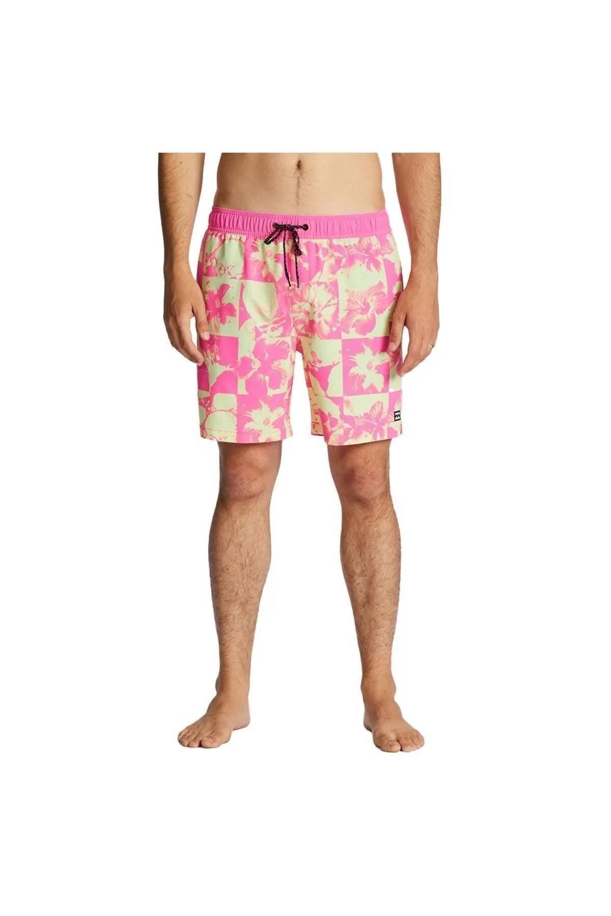 BİLLABONG ABYJV00103 Sundays Layback Erkek Şort Mayo Kırmızı