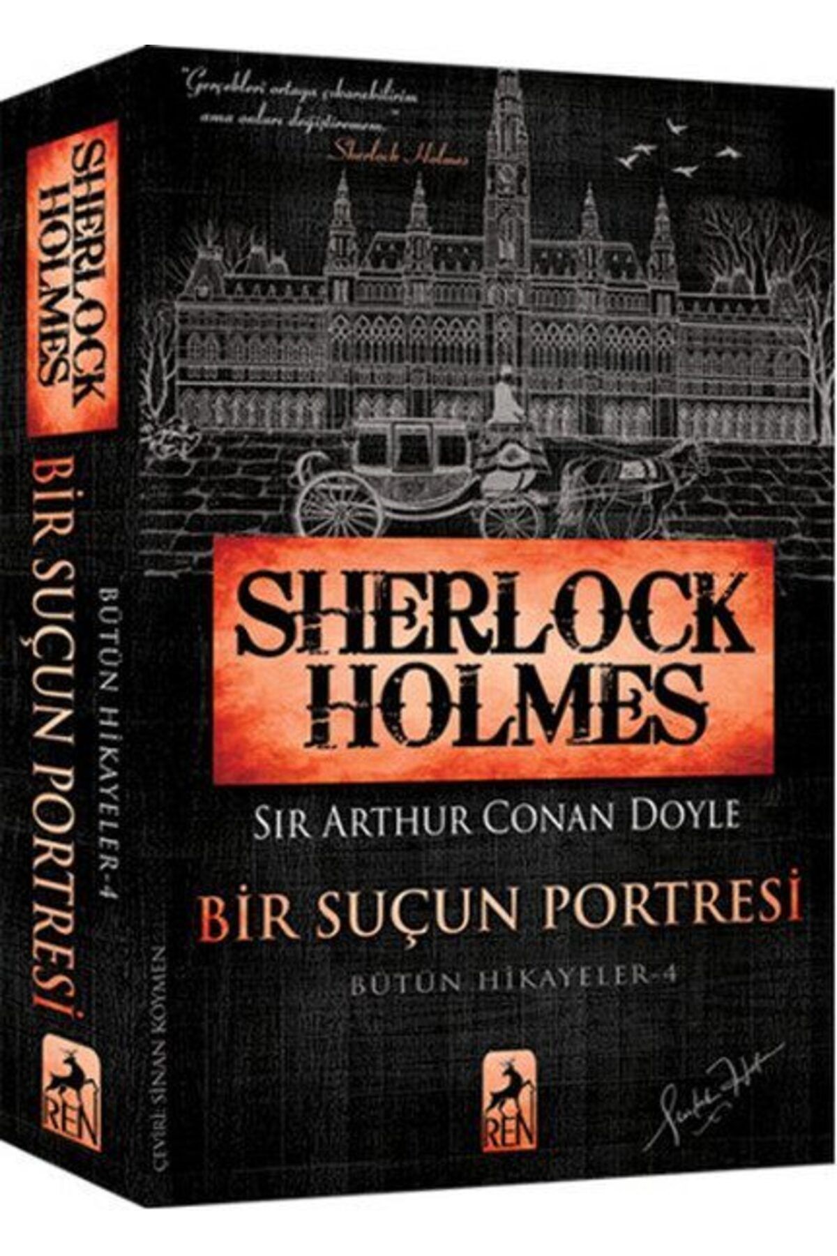Destek Yayınları Sherlock Holmes Bir Suçun Portresi Bütün Hikayeler 4
