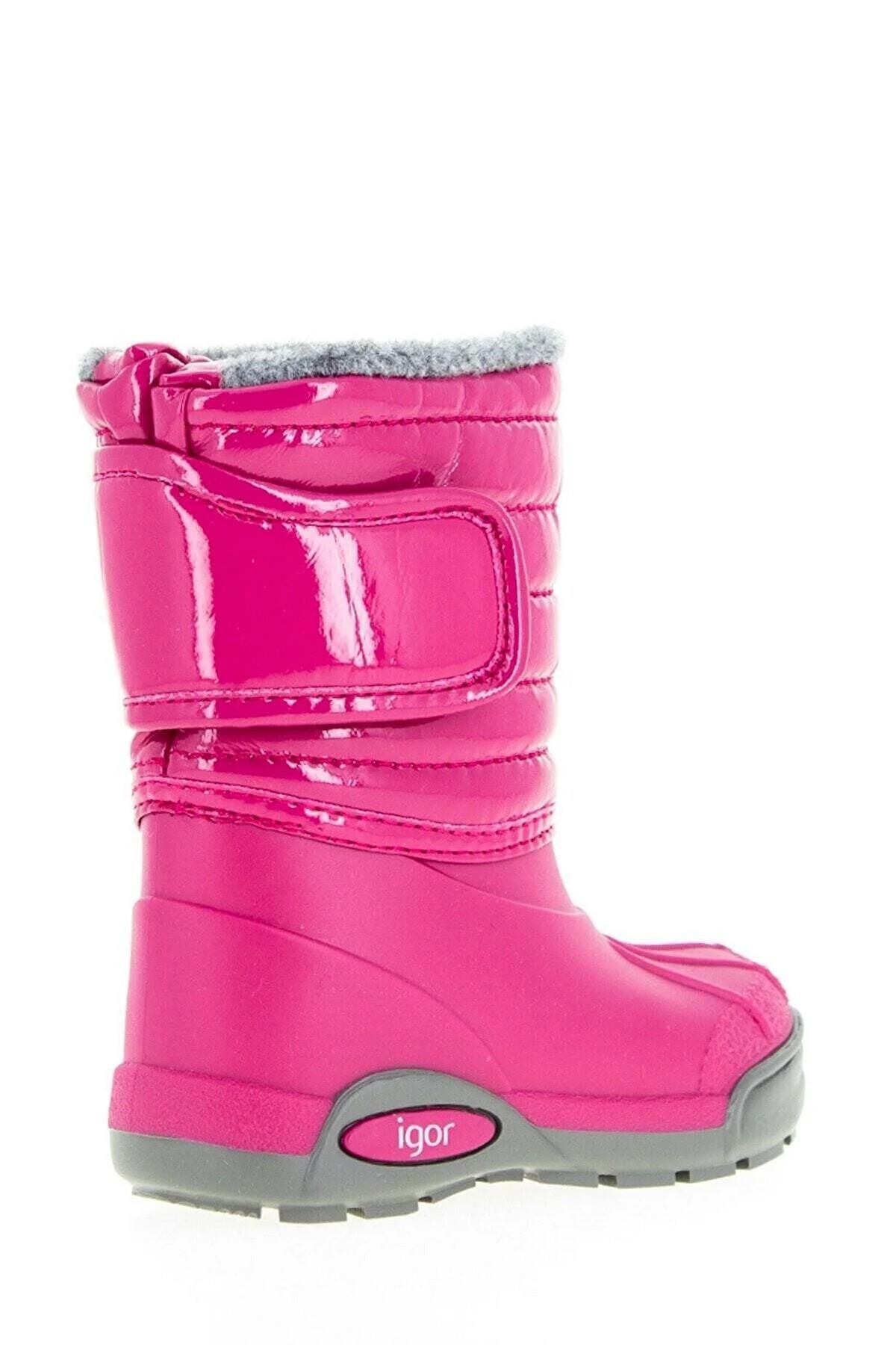 IGOR-W10168-007 Cizme zilnice pentru fete Topo Ski Charol 3