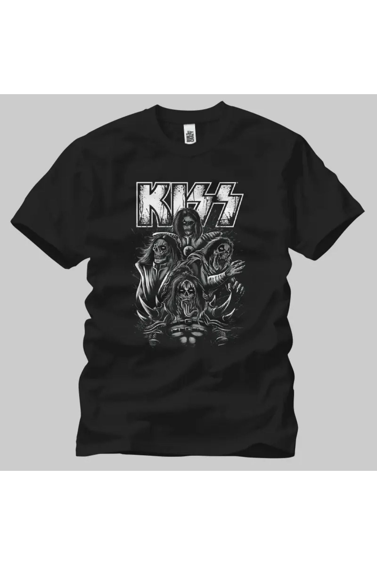 Built By Crazy Kiss Skull Unisex Tişört