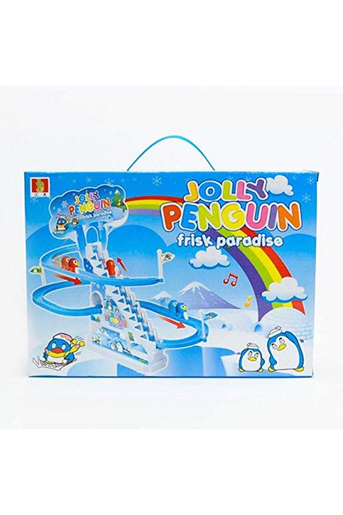 Generic-Other Play Jolly Penguin Race and Slide with Music and Battery 1