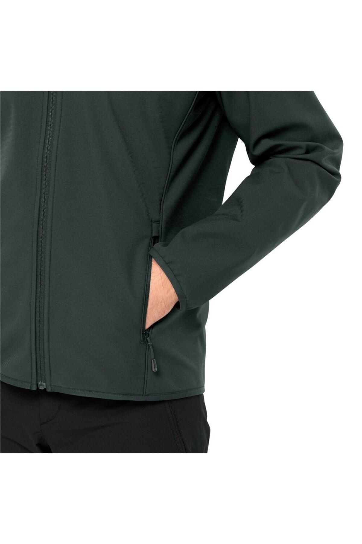 سافت شل و پلار ورزشی مشکی مردانه M اورجینال Jack Wolfskin
