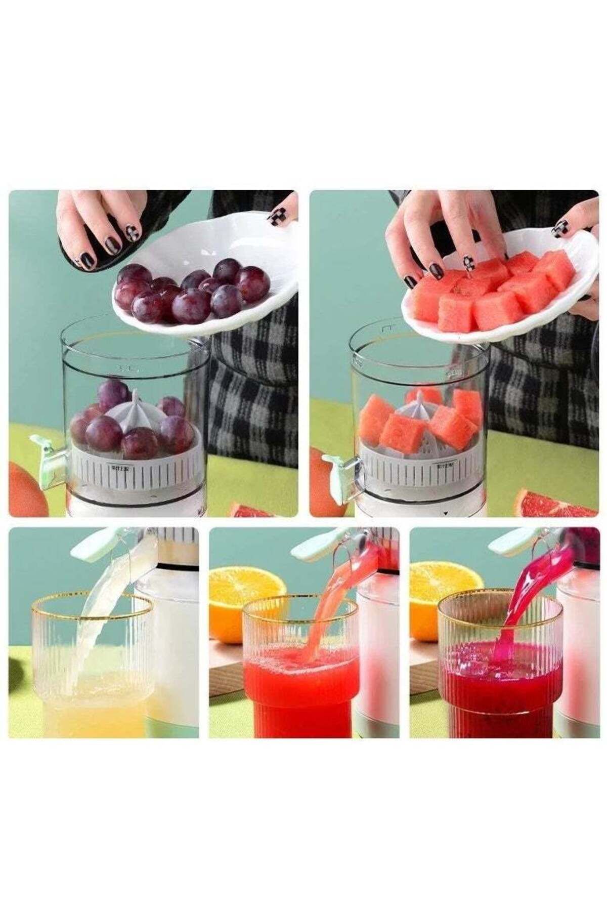 Denx-Intelligent Charging Citrus Juicer Easy To Disassemble And Clean Multi-Functional - From Denx 7
