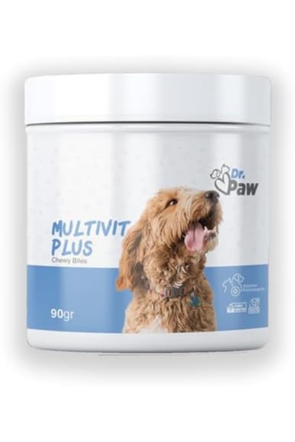 Furlo Dr. Paw - Multivit Plus: Küçük Irk Köpekler İçin Günlük Vitamin Takviyesi Glutensiz ve Şeker İlavesi