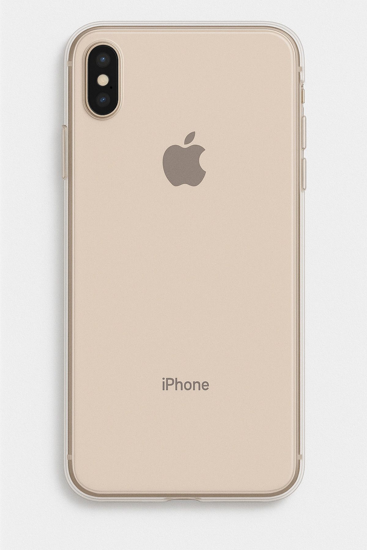 Di Aksesuar iPhone XSMAX Şeffaf Lüx Kılıf