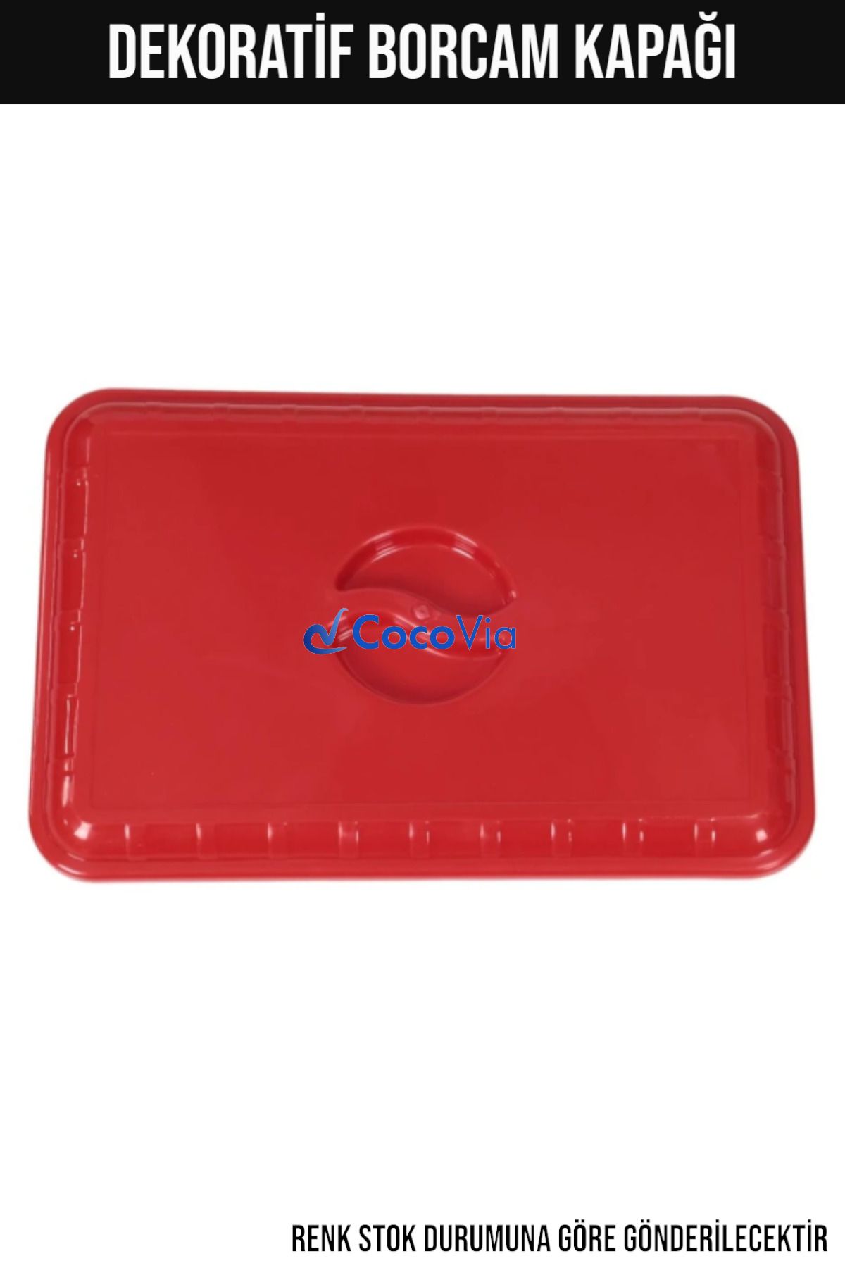 CocoVia Pratik Kullanım Borcam Kapağı Dikdörtgen Borcam Kapak Gıda Koruma Kapağı Standart Boy