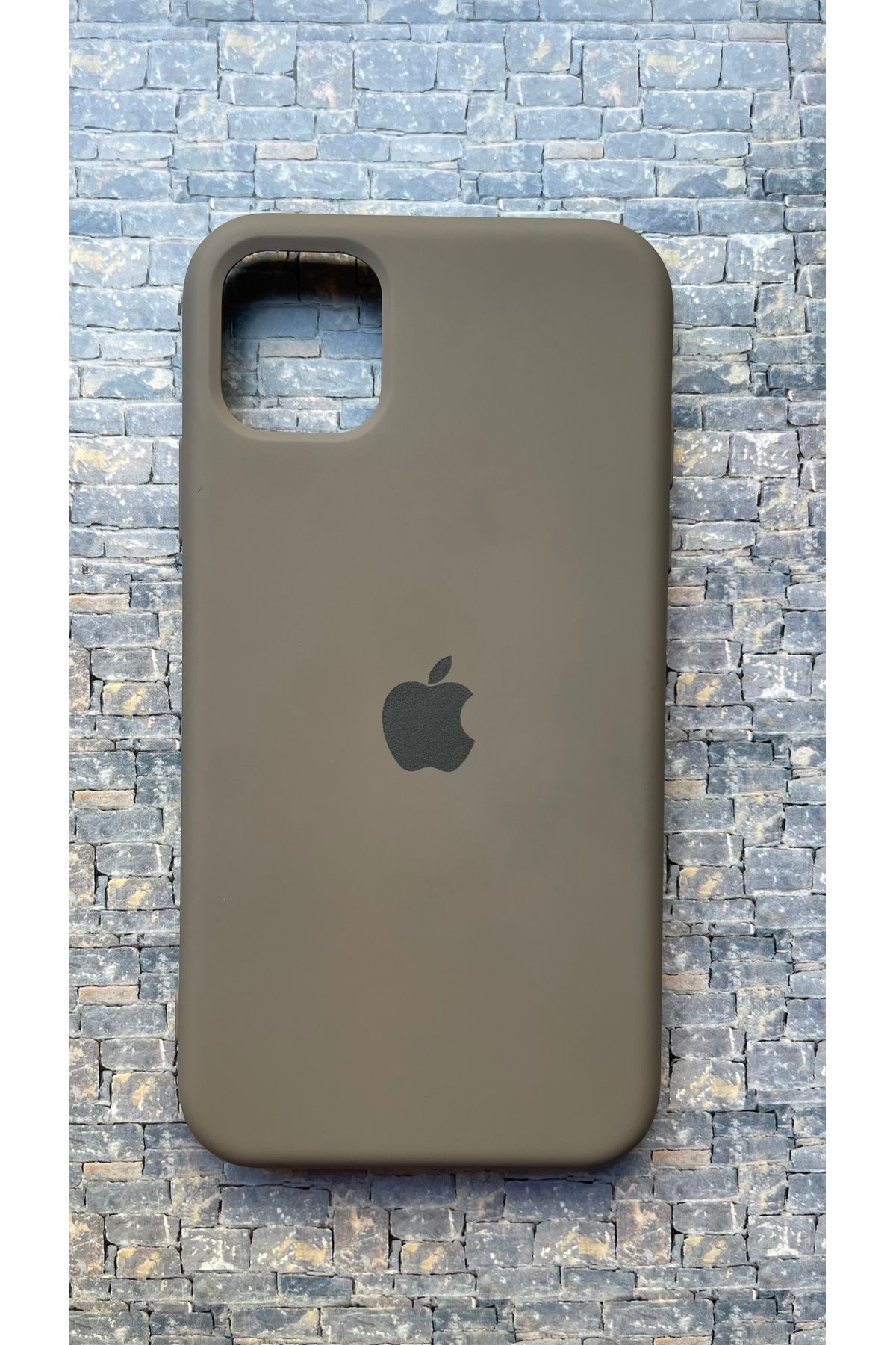 BCNCASE İphone12/12PRO Logolu Telefon Kılıfı Yumuşak Silikon Kauçuk İçi Kadife Ince Kılıf ÇizilmezDayanıklı