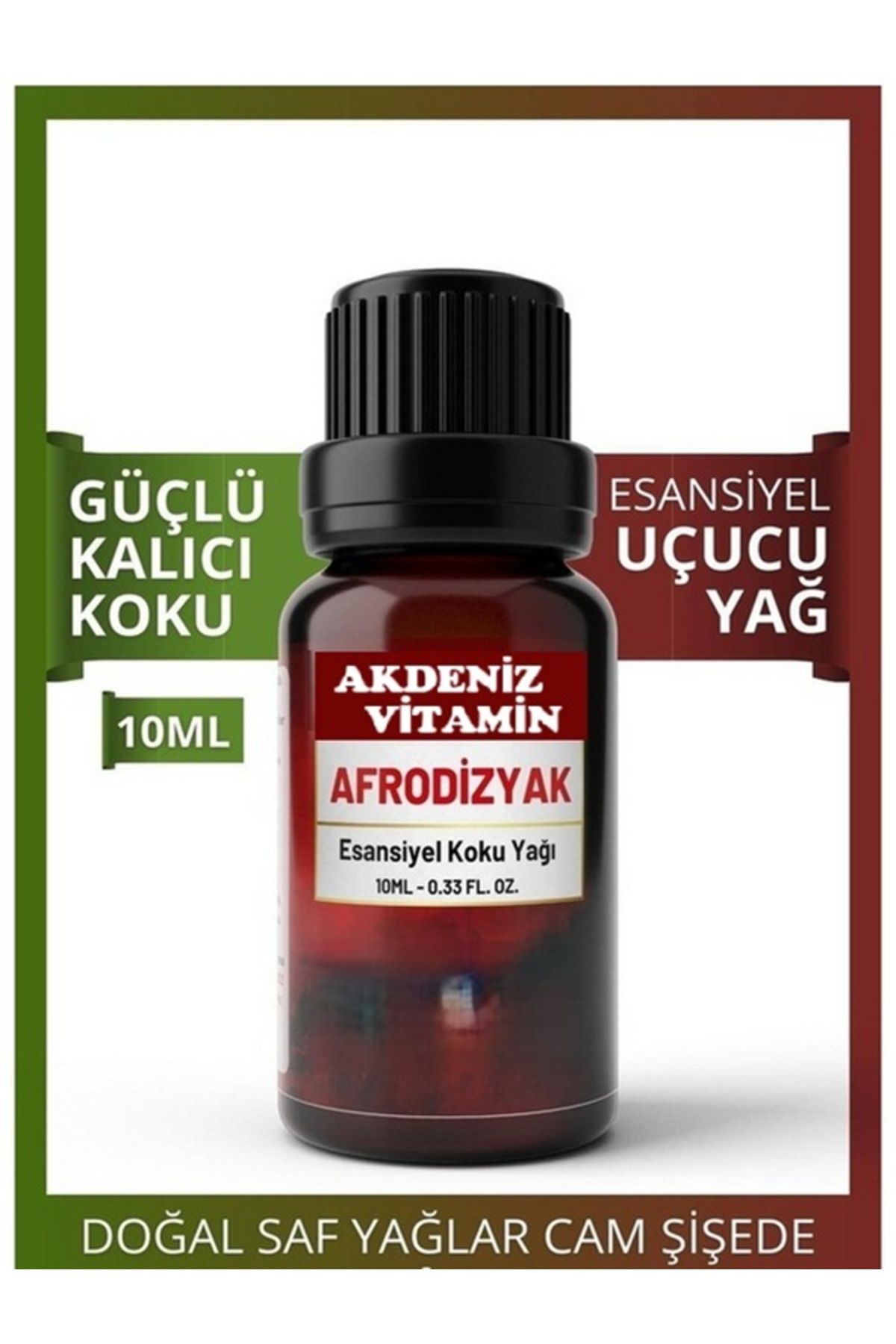 AKDENİZ VİTAMİN Esansiyel Uçucu Koku Yağı Difüzör Esansı Buhurdanlık Yağı Aromaterapi Yağı 10ml