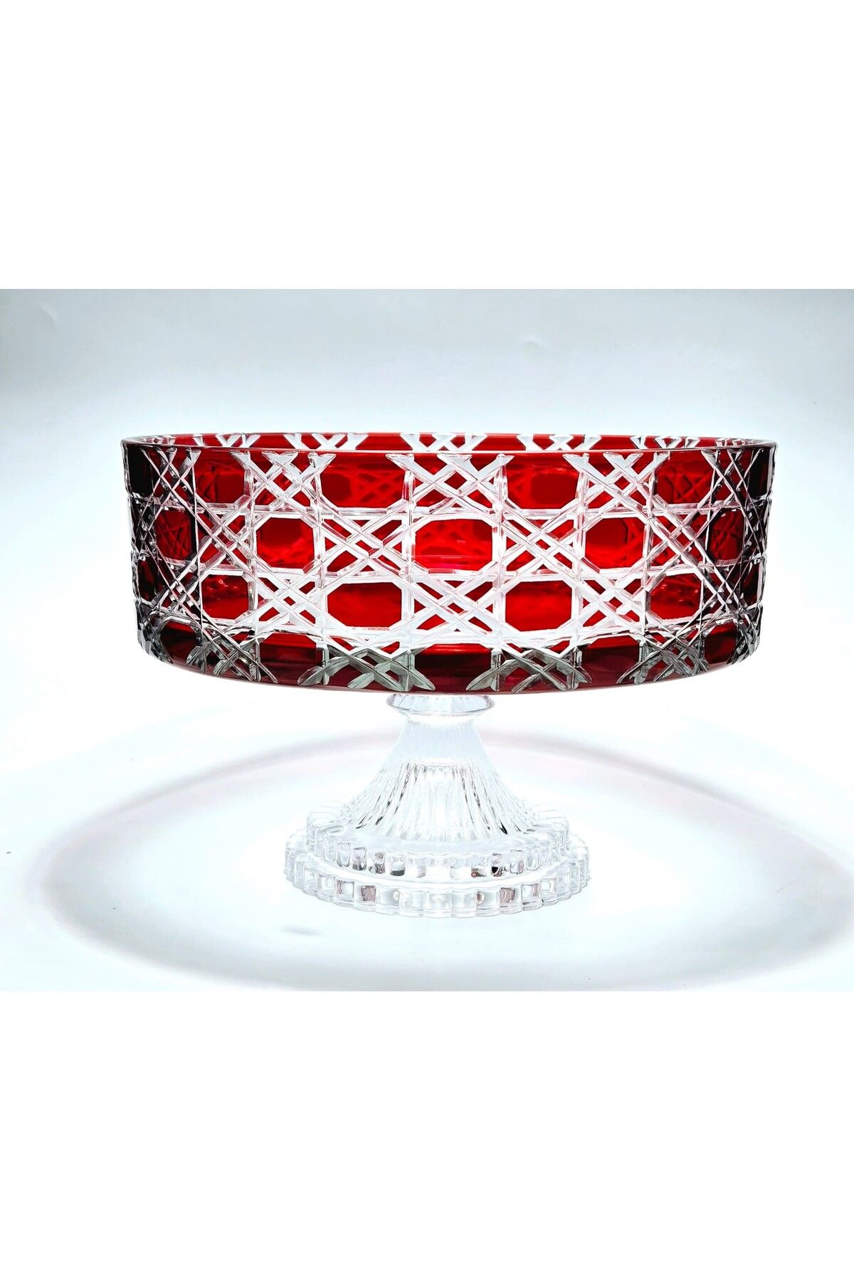 Kristal Market KRİSTAL DEKOR PETEK SOFRA SUNUM KASESİ