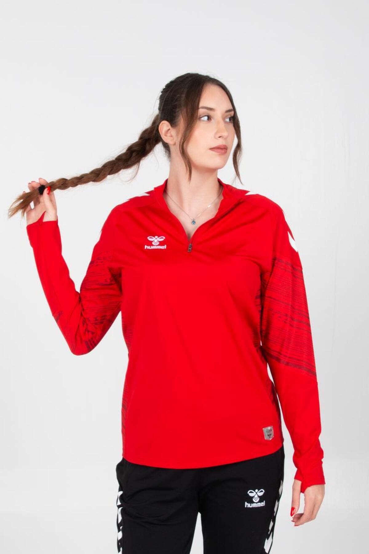 hummel-Line Training Tracksuit Top Red 2