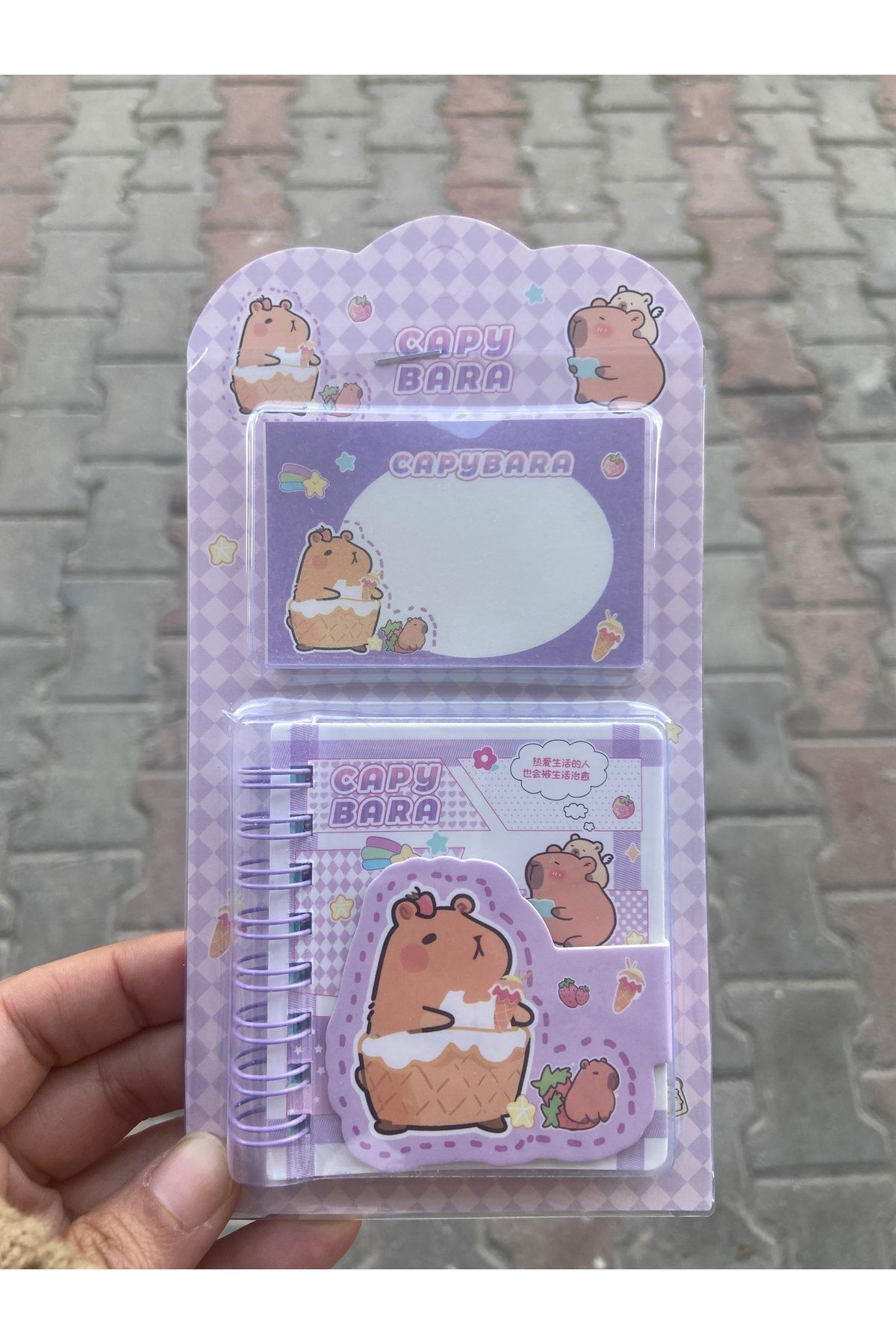 synshop-Capybara capybara notepad postit block memo paper 2