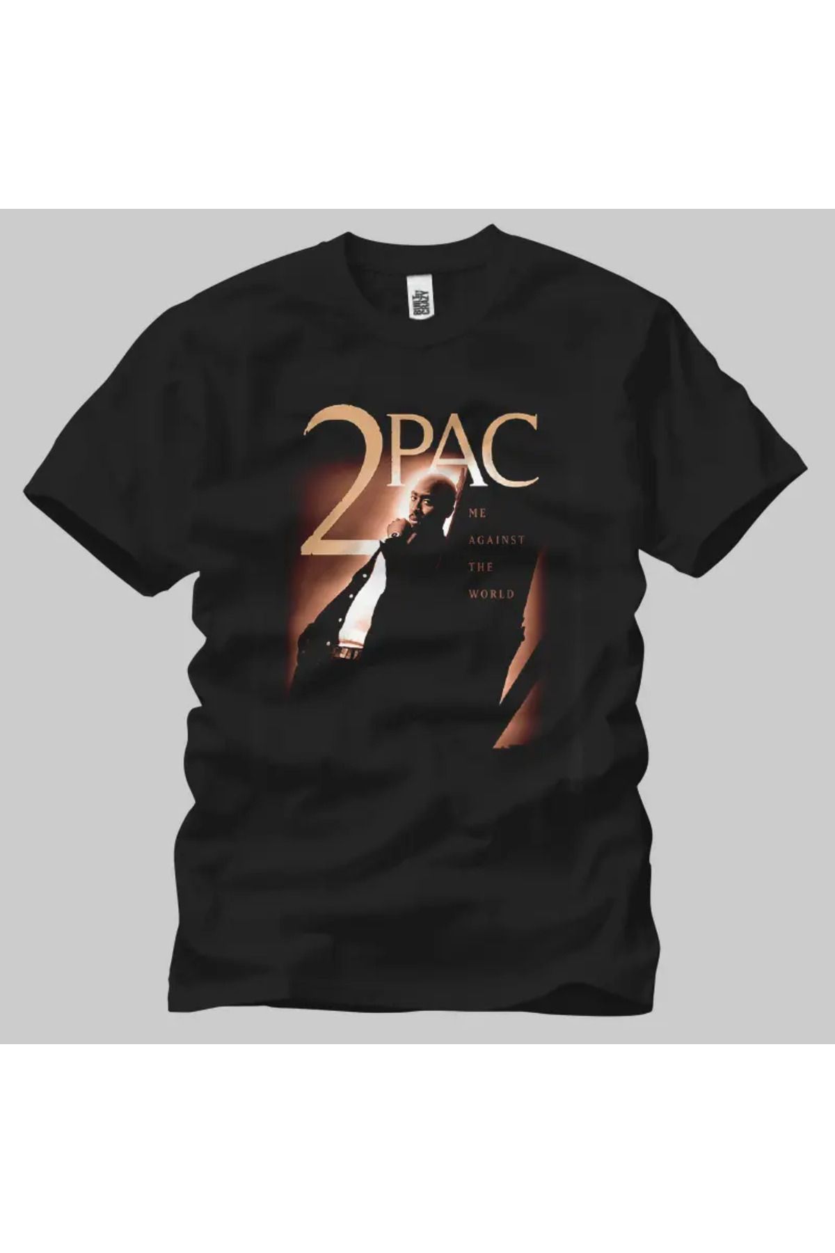 Built By Crazy Tupac Me Against The World Cover Unisex Tişört