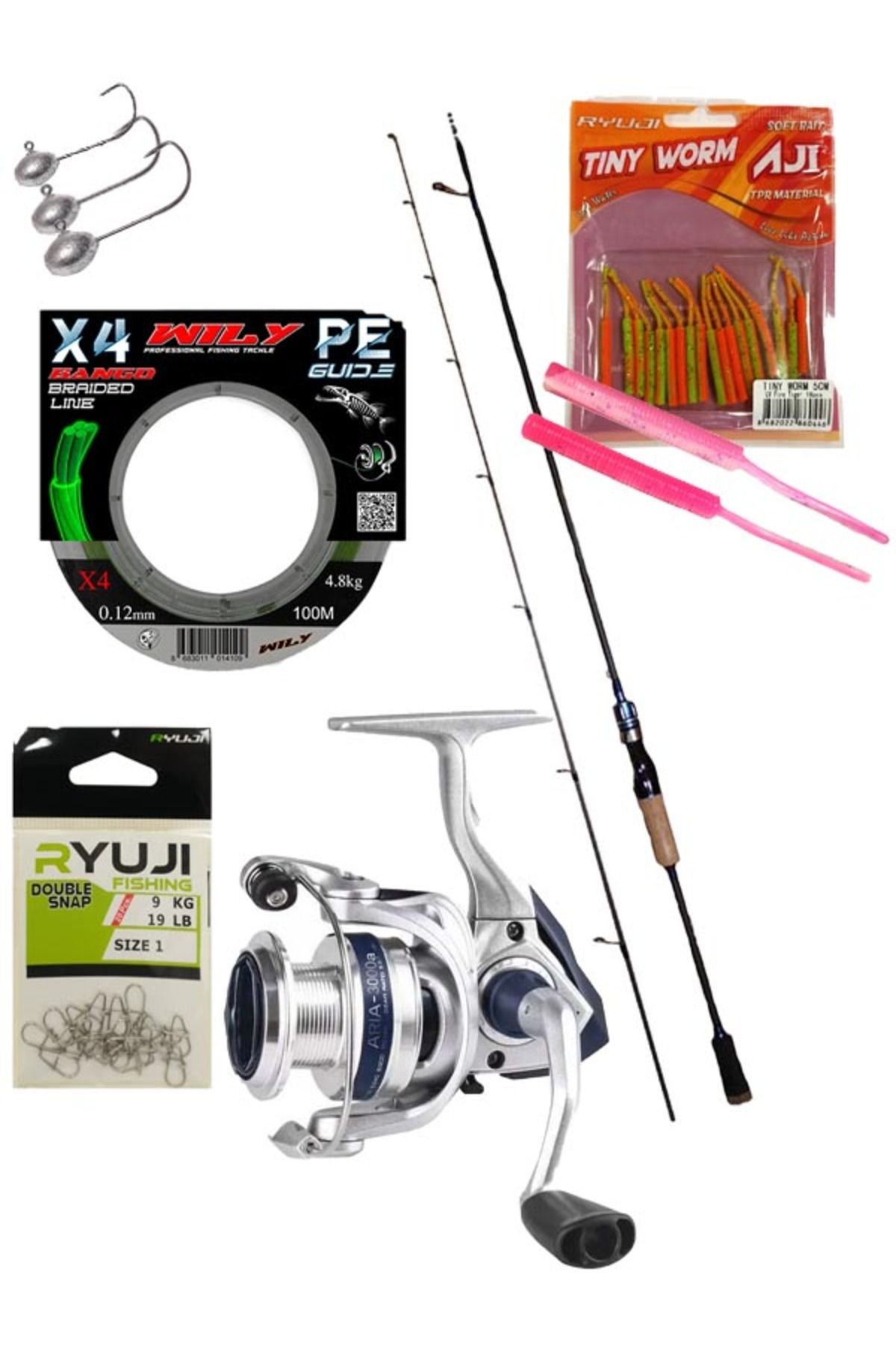 ست چوب ماهیگیری مجموعه LRF کامل اورجینال Okuma