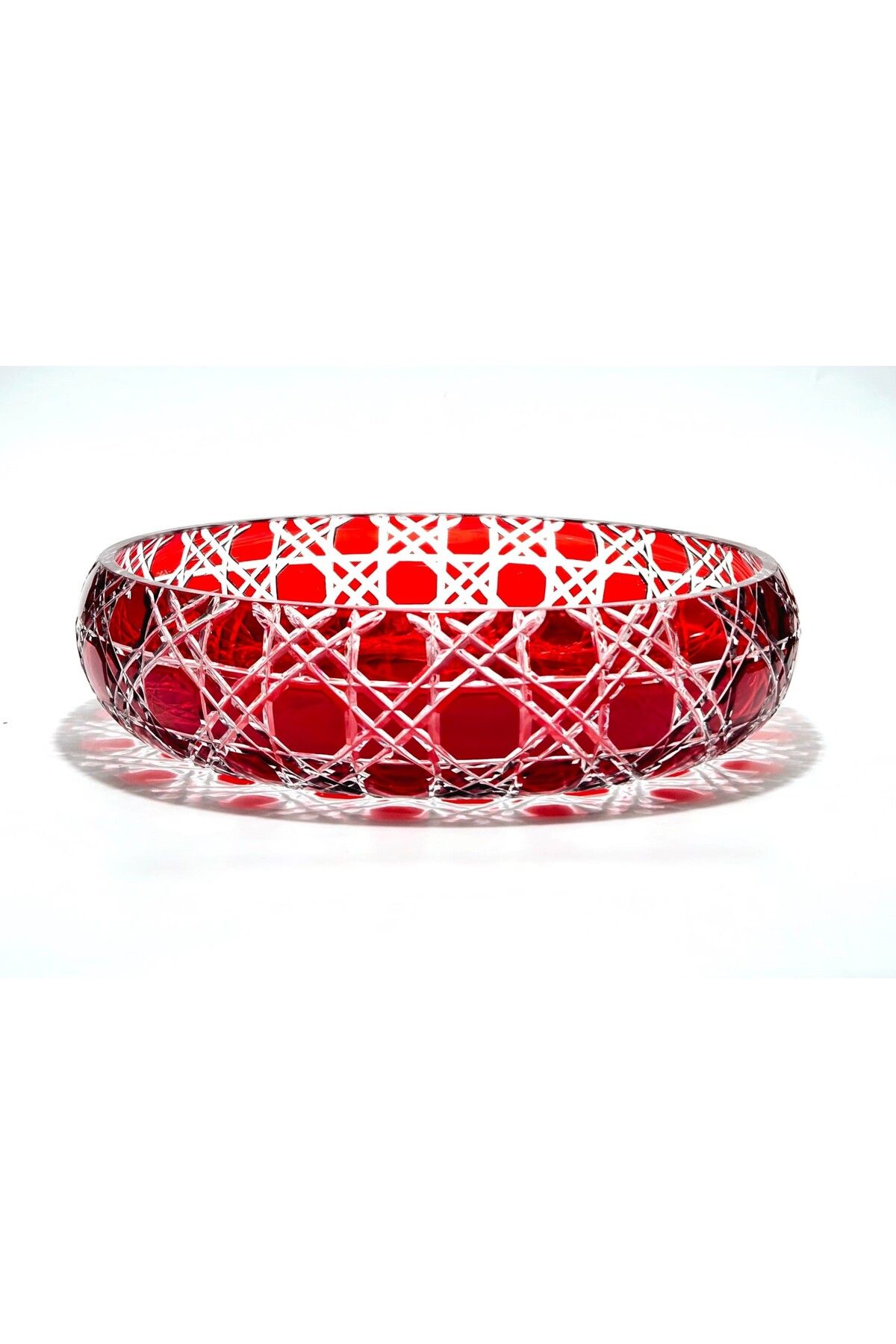 Kristal Market KRİSTAL DEKOR PETEK SOFRA SUNUM KASESİ